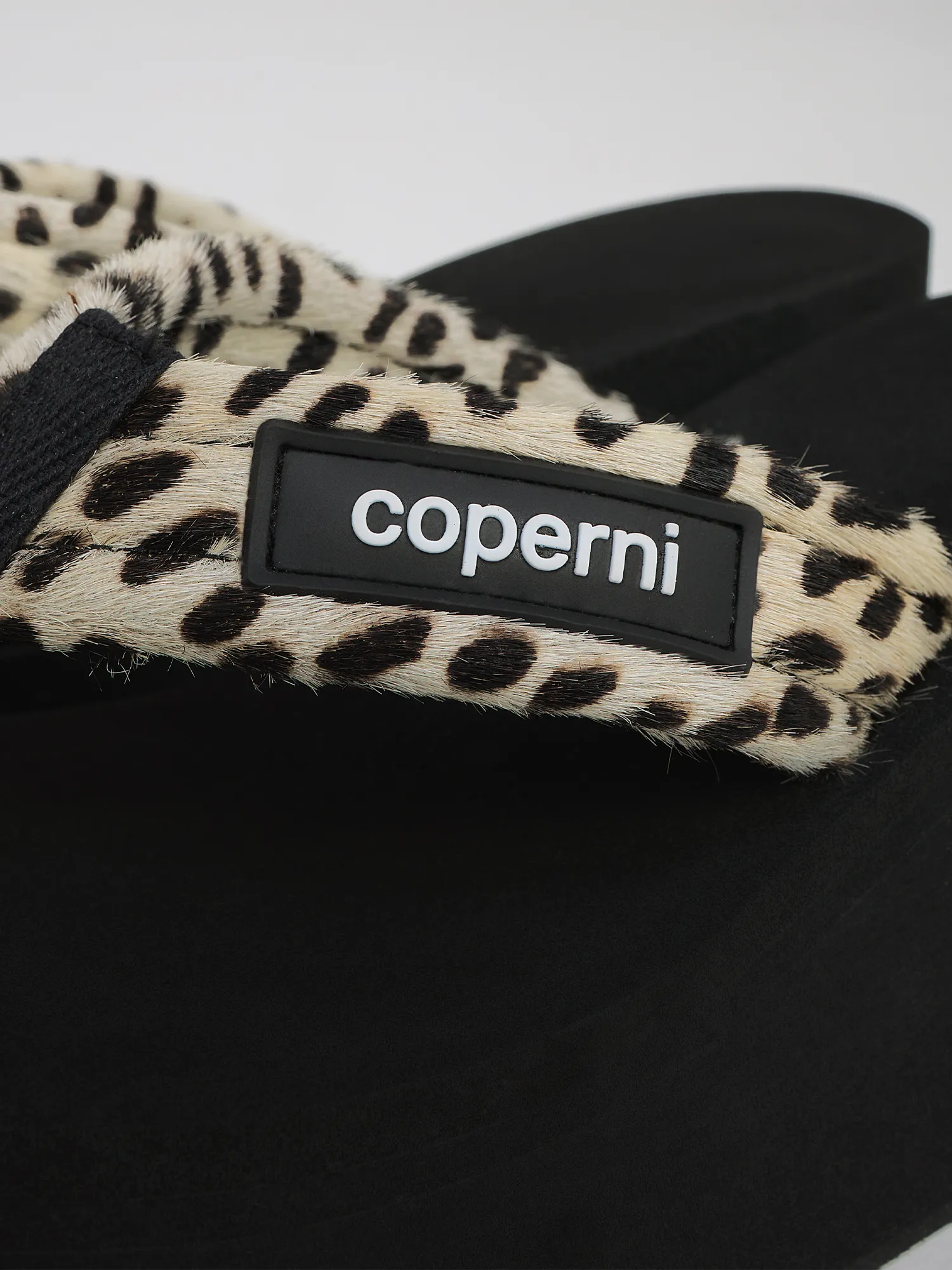 Женские сандалии Coperni Wedges White/Black
