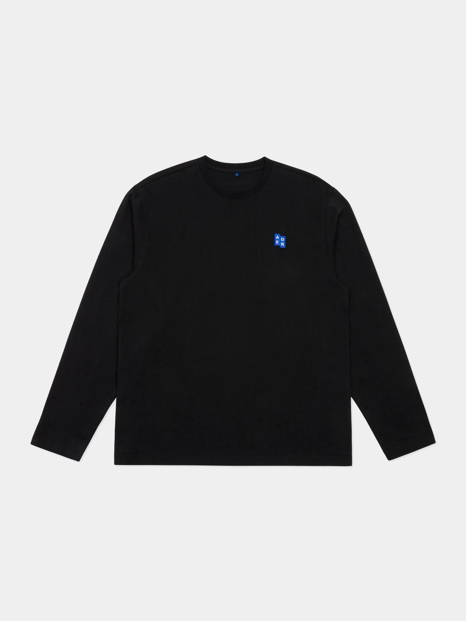 Лонгслив ADERERROR Sig; BL Tag L/S 01 Black