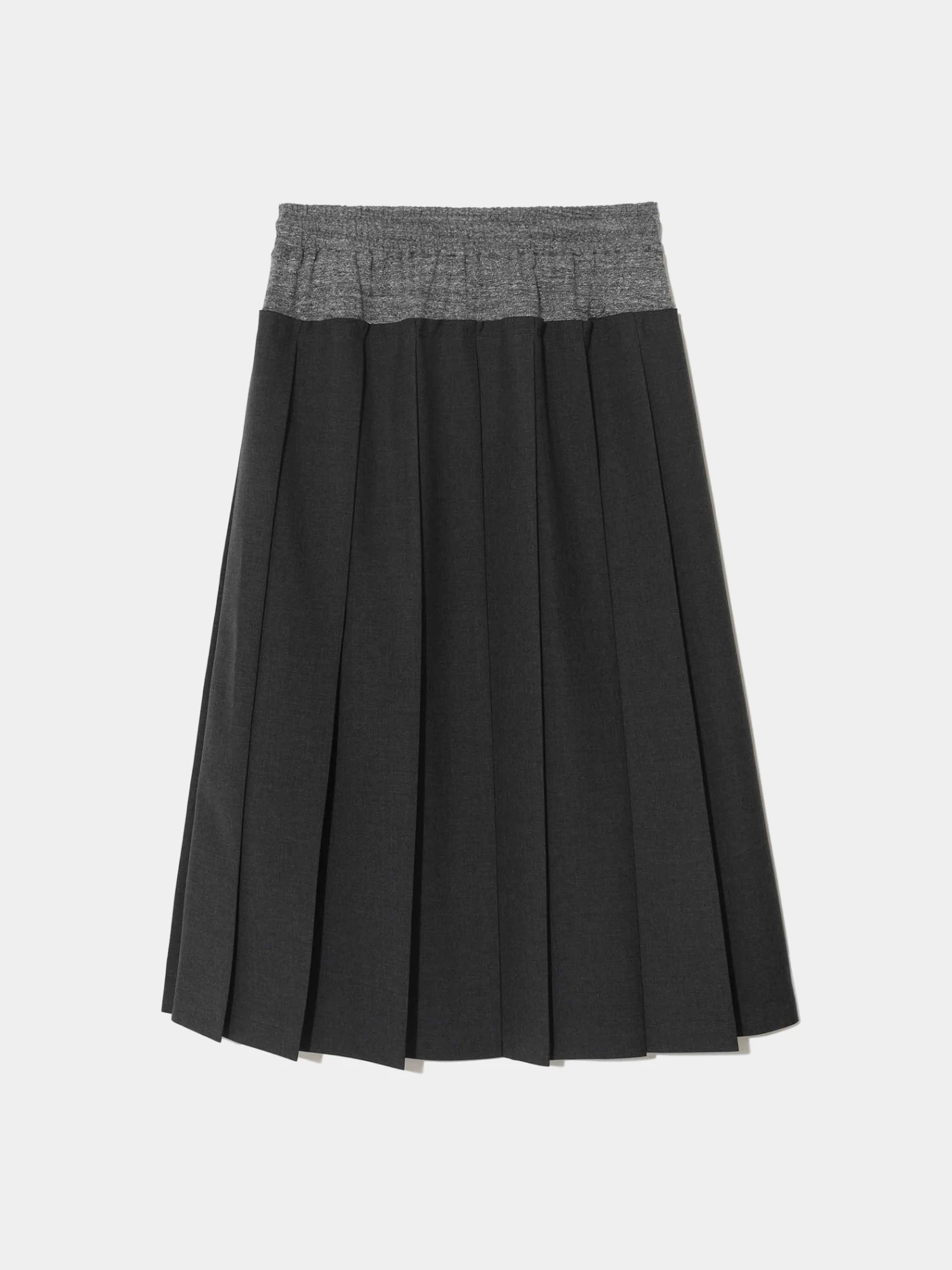 Женская юбка UNDERCOVER Pleats Drawstring Charcoal