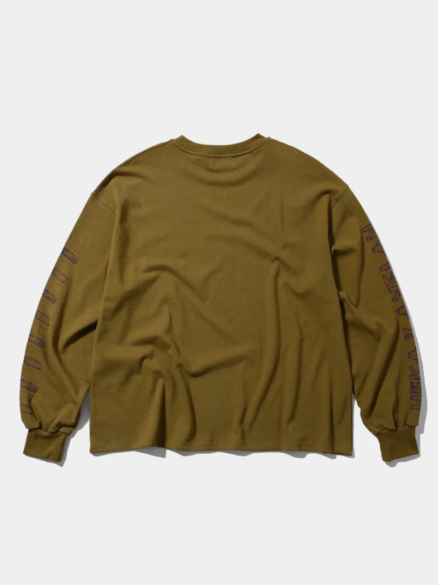 Лонгслив ANGLAN x Heka Wood Bone Long Sleeve Carmel
