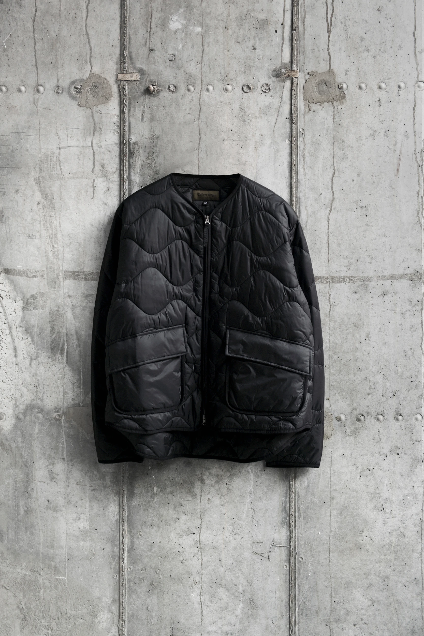 Стеганая куртка Uniform Bridge Quilting Liner Jacket Black
