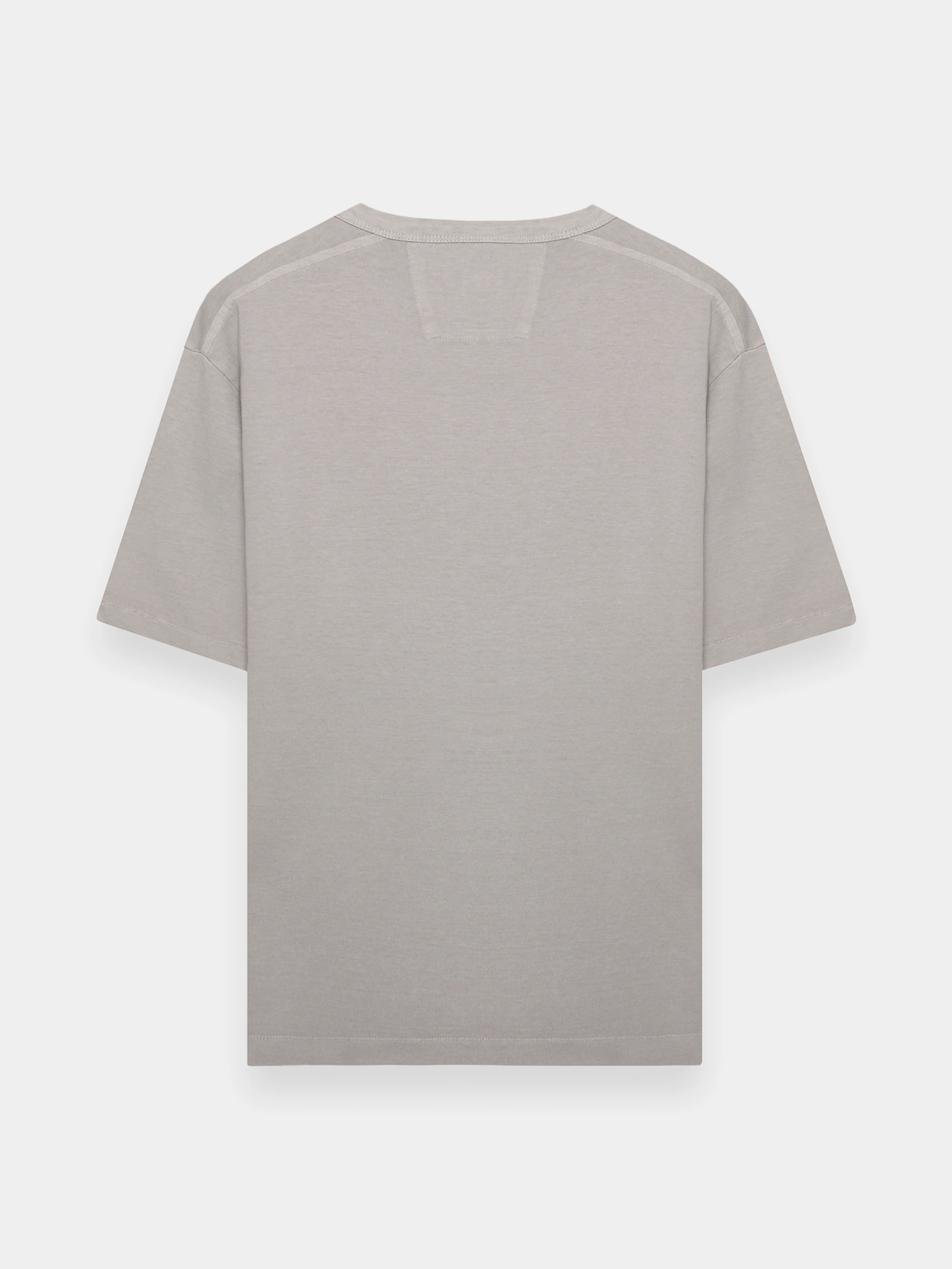 Футболка C.P. Company 1020 Jersey Logo Drizzle Grey