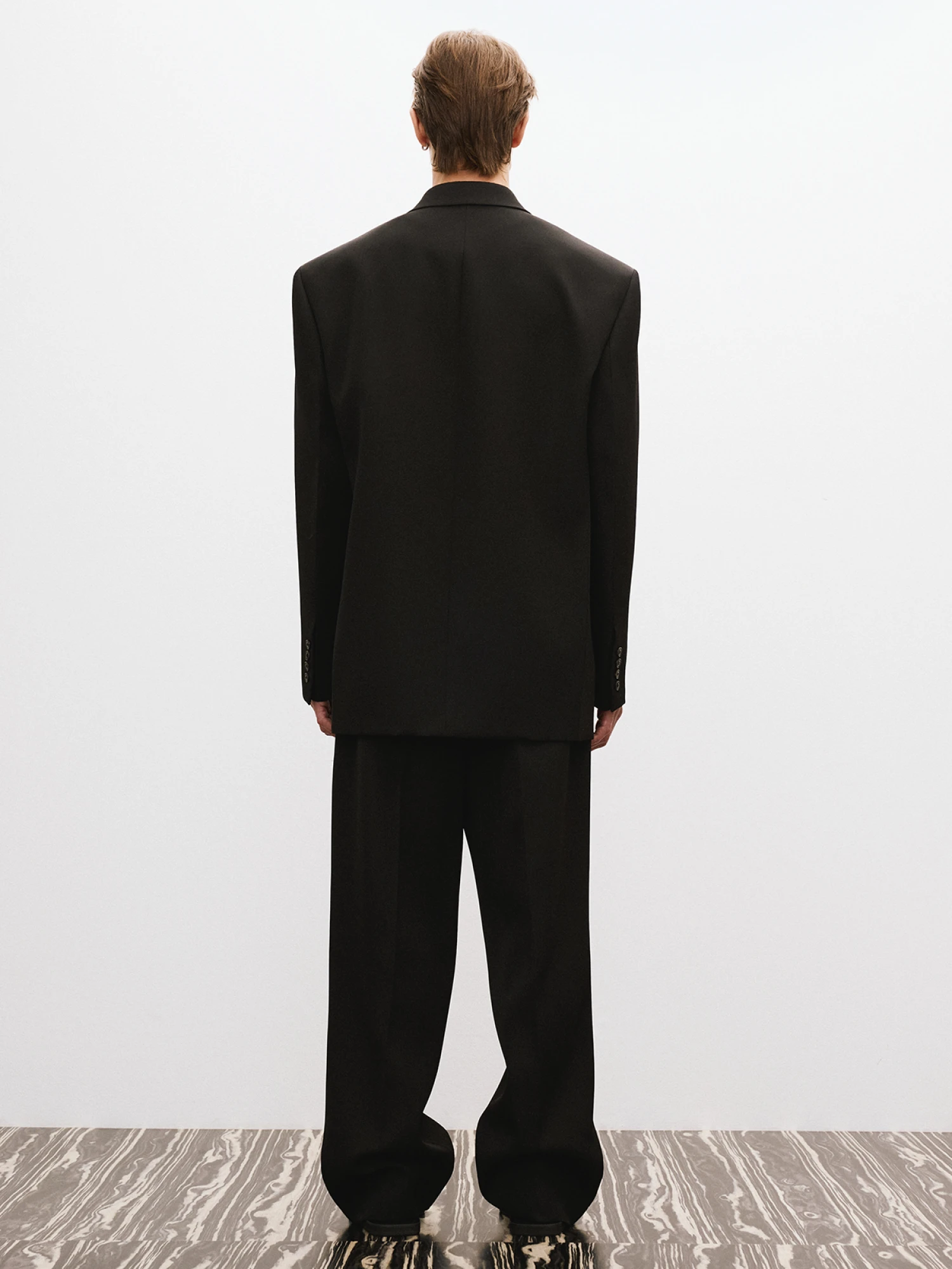 Пиджак Recto Oversize Single Breasted Wool Black