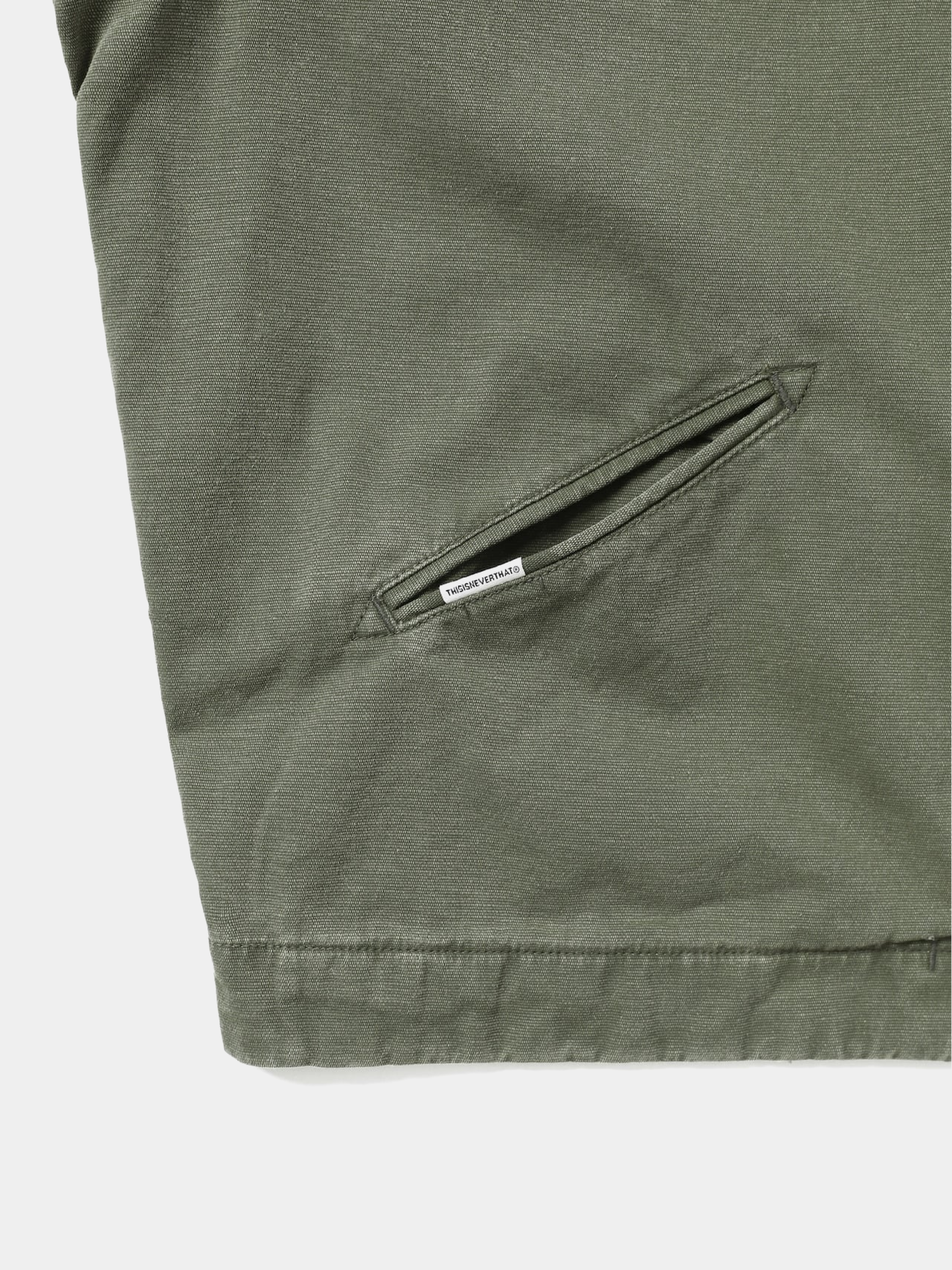Джинсовая куртка thisisneverthat Washed Carpenter Olive Drab