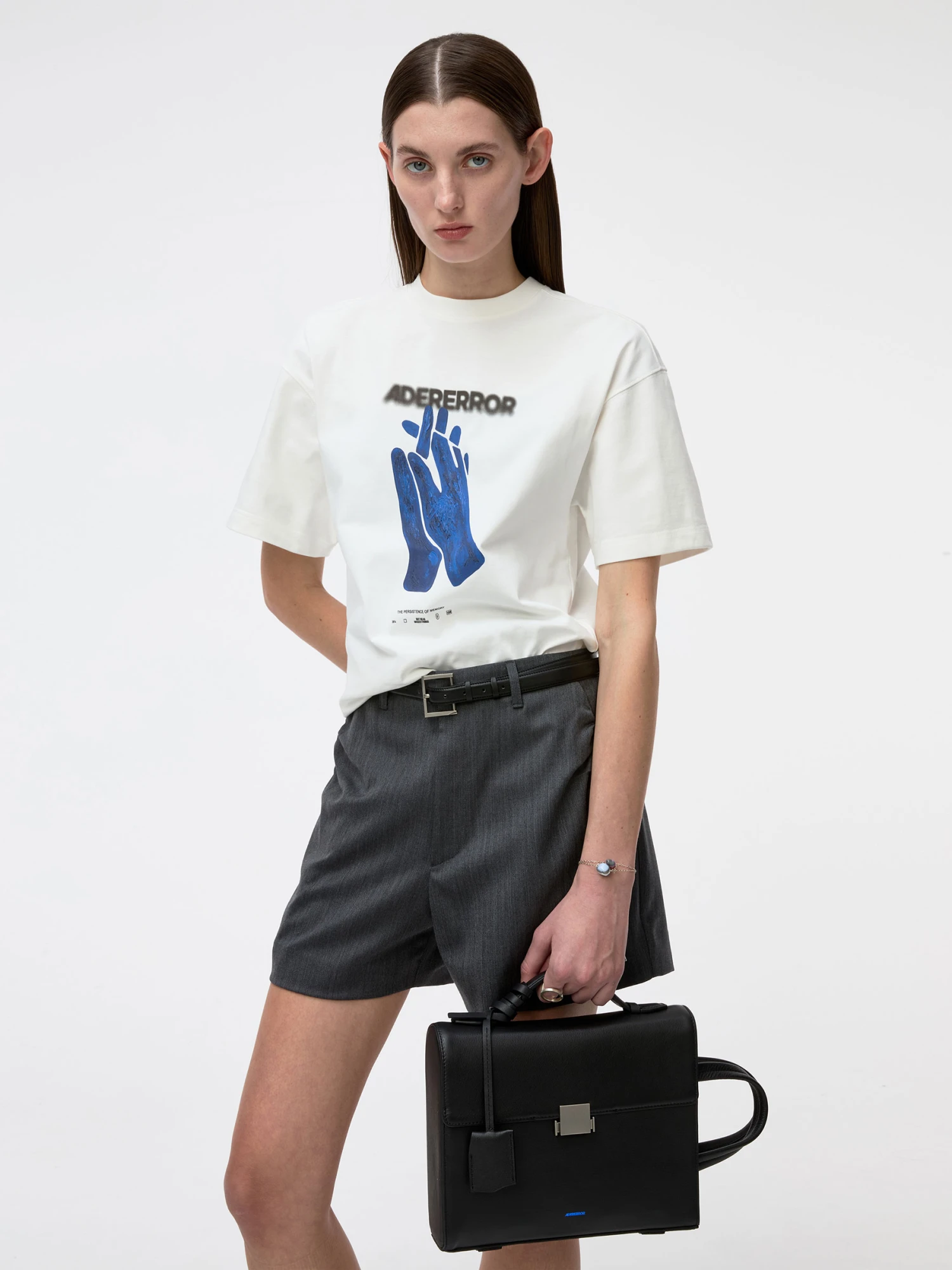 Футболка ADERERROR T-Shirt Product. 47 Off White