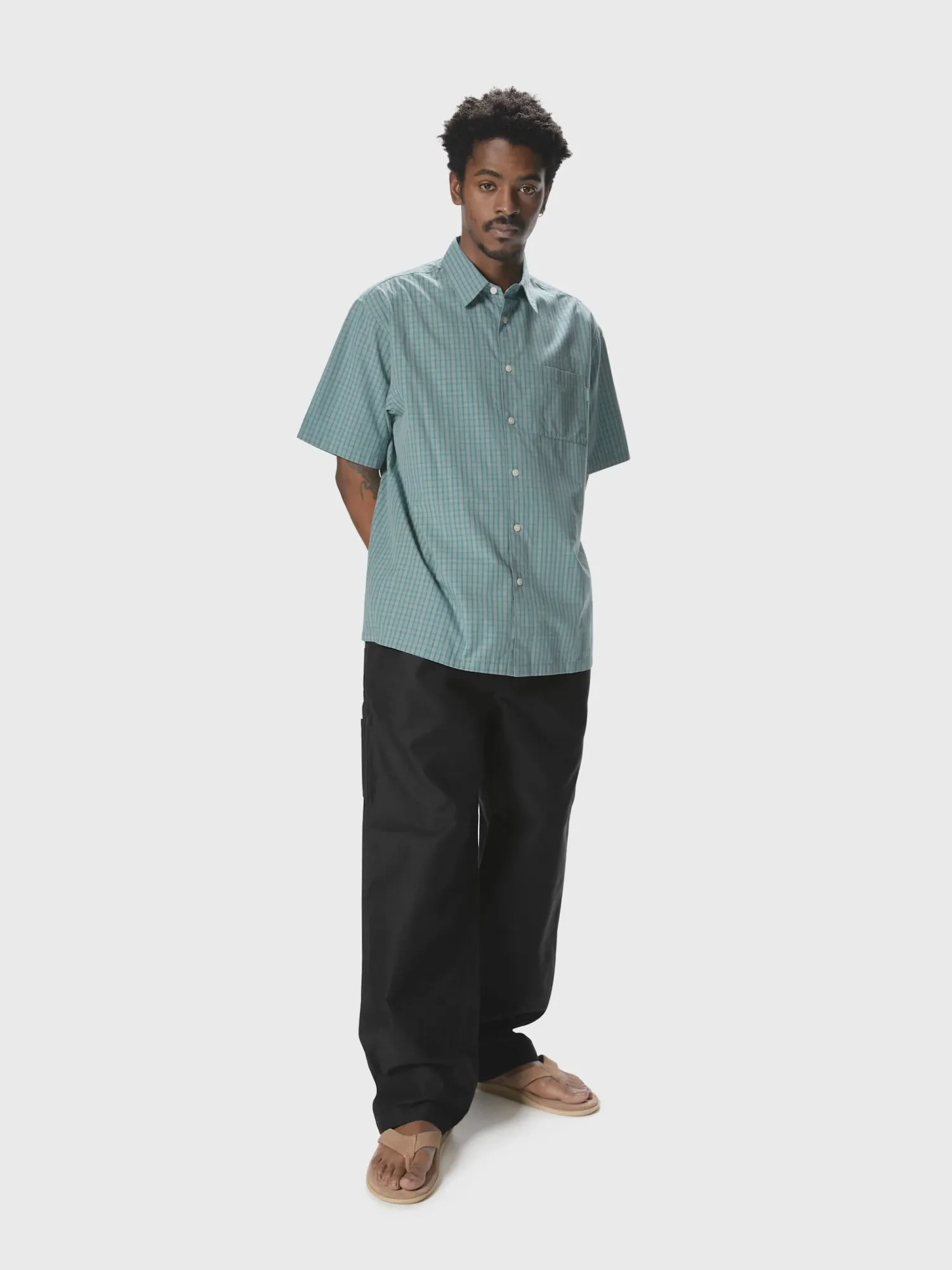 Брюки thisisneverthat Flow Pant Black