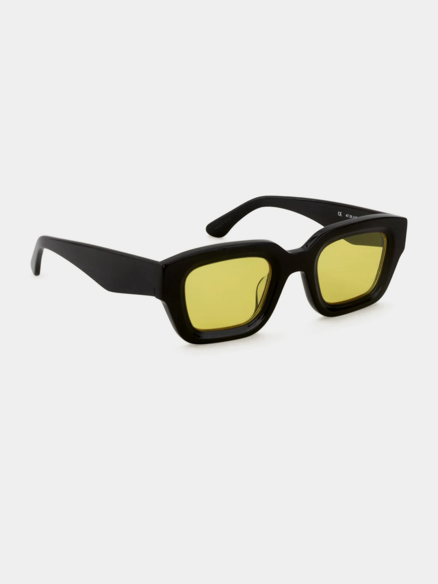 Очки Bonnie Clyde Karate Black and Yellow Tint