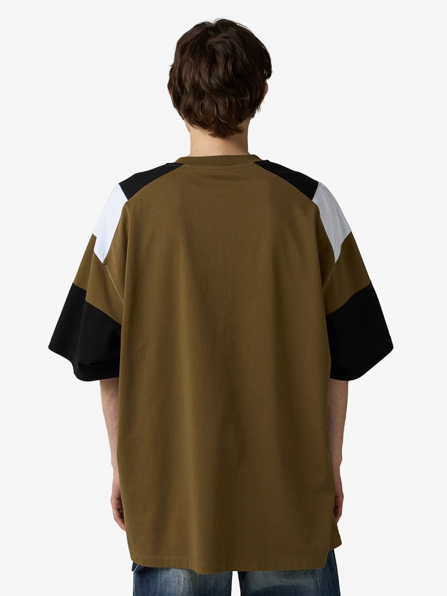 Футболка Martine Rose Oversized Panelled Green