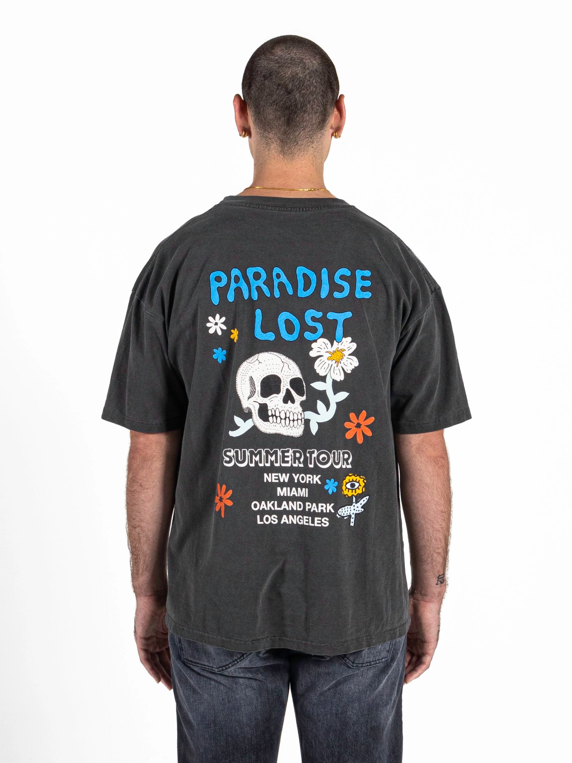 Футболка ALCHEMIST Paradise Snake T-shirt Jet Black