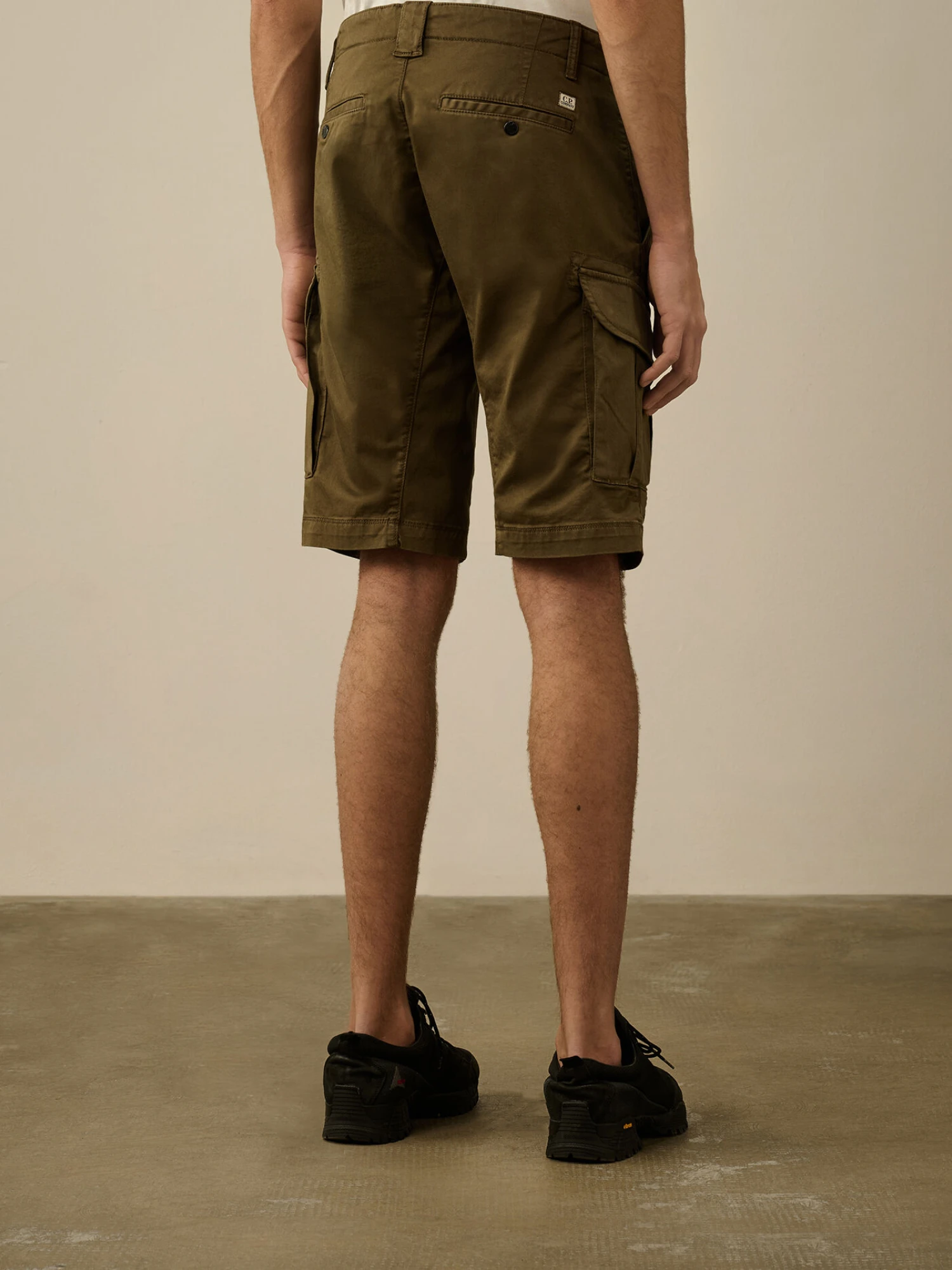 Шорты C.P. Company Stretch Sateen Cargo Ivy Green