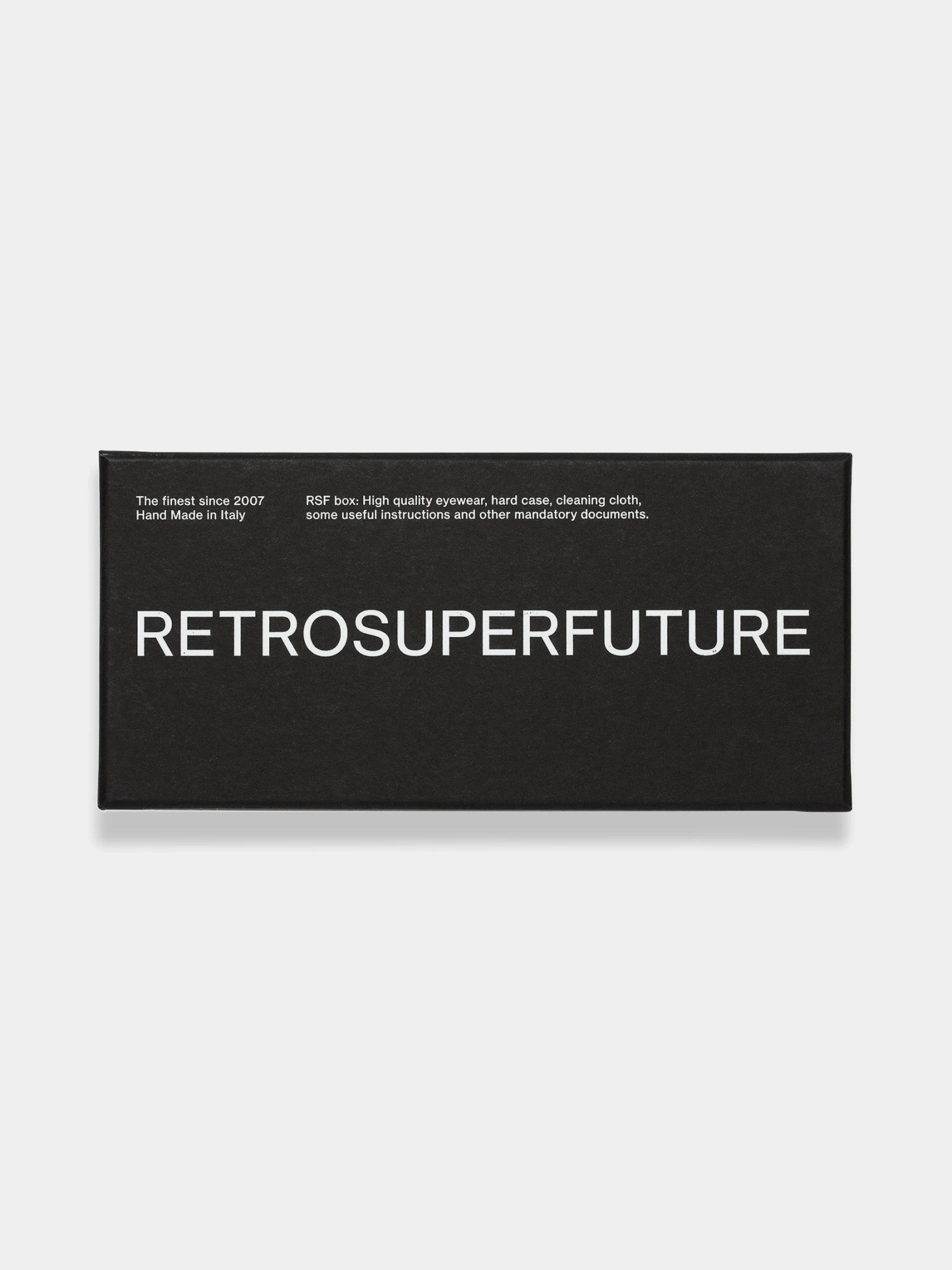 Очки RETROSUPERFUTURE Raio Black & Silver