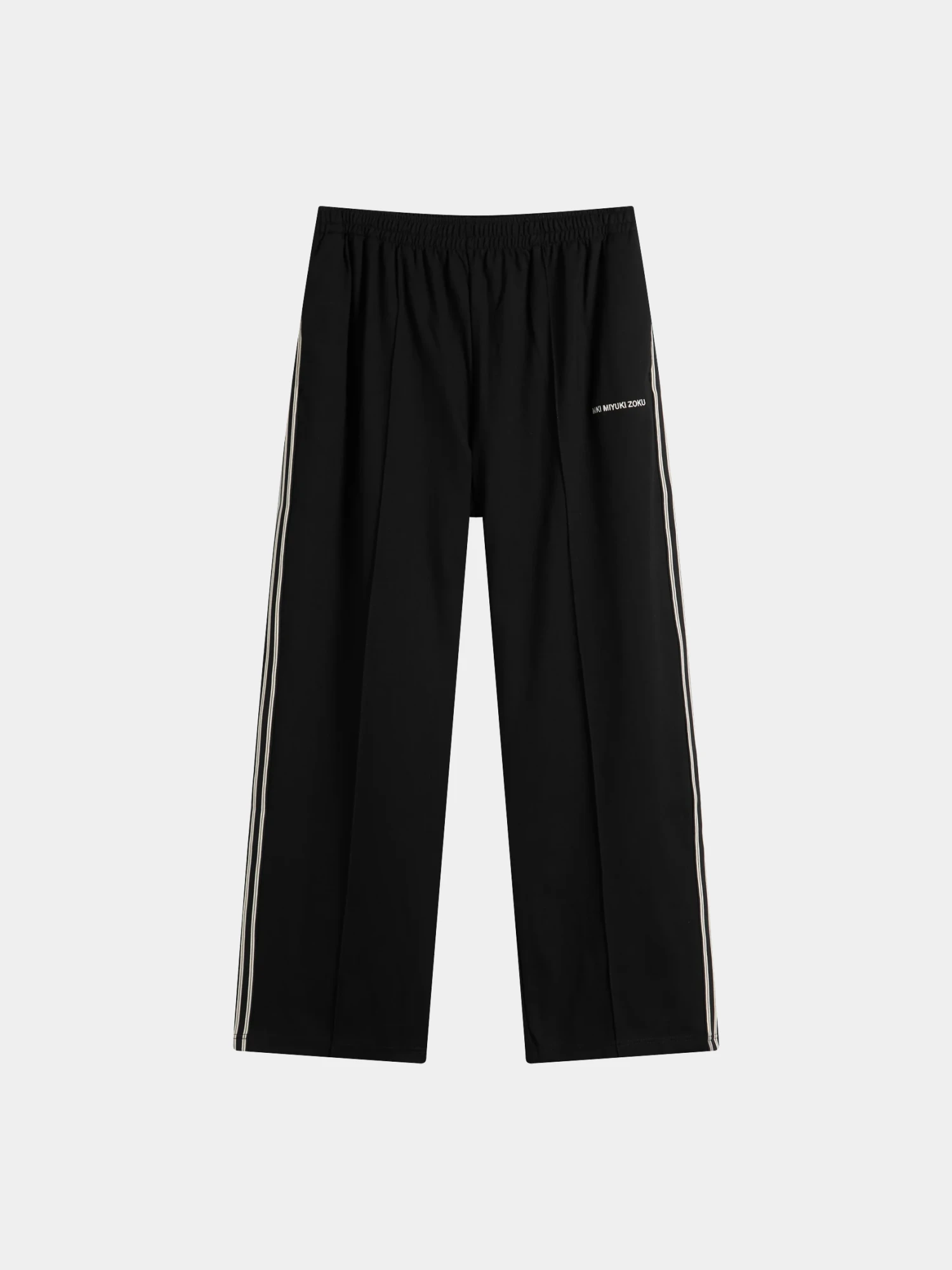 Брюки MKI MIYUKI ZOKU Wide Fit Poly Track Black
