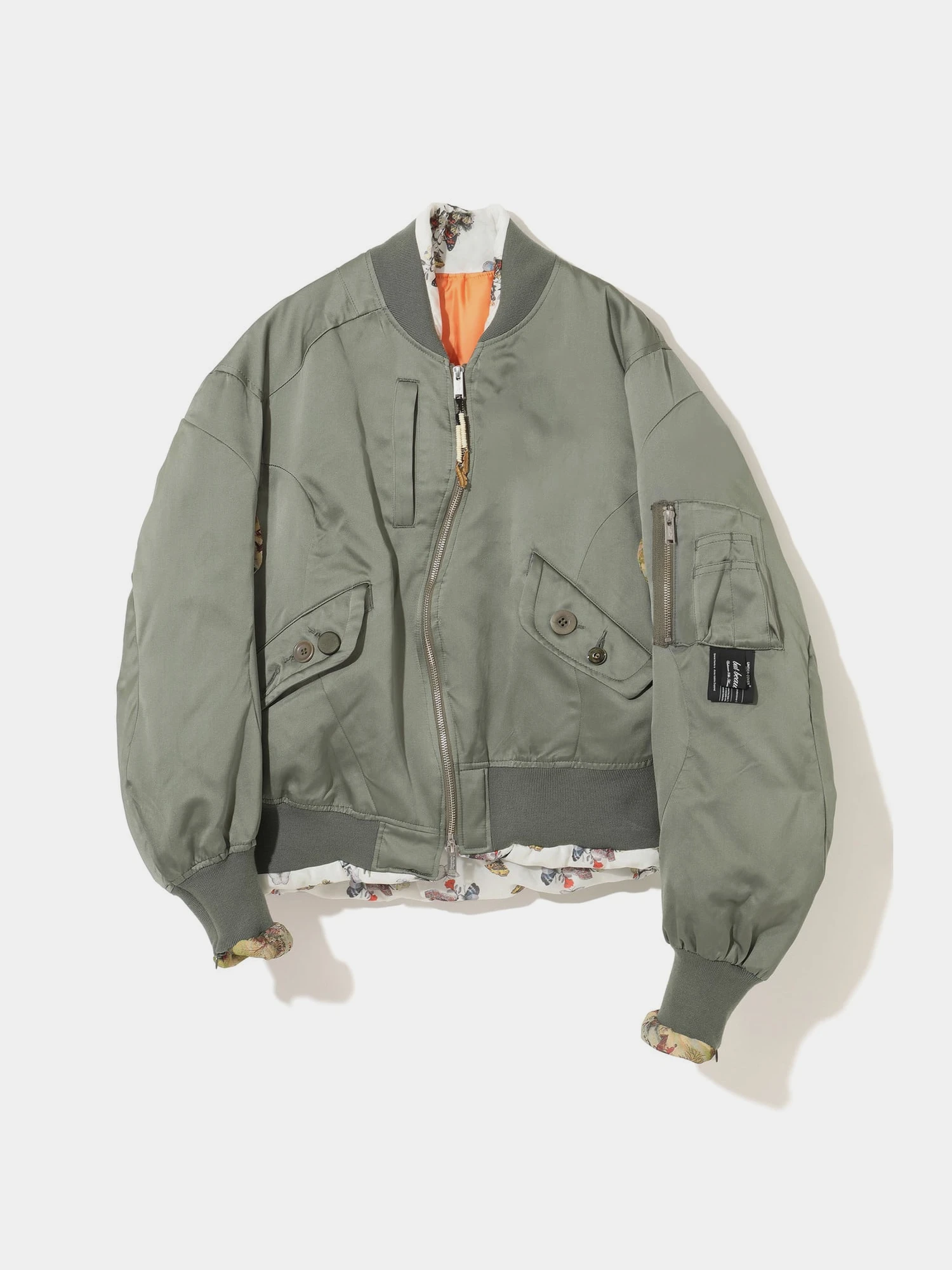 Женский бомбер UNDERCOVER Label Padded Khaki
