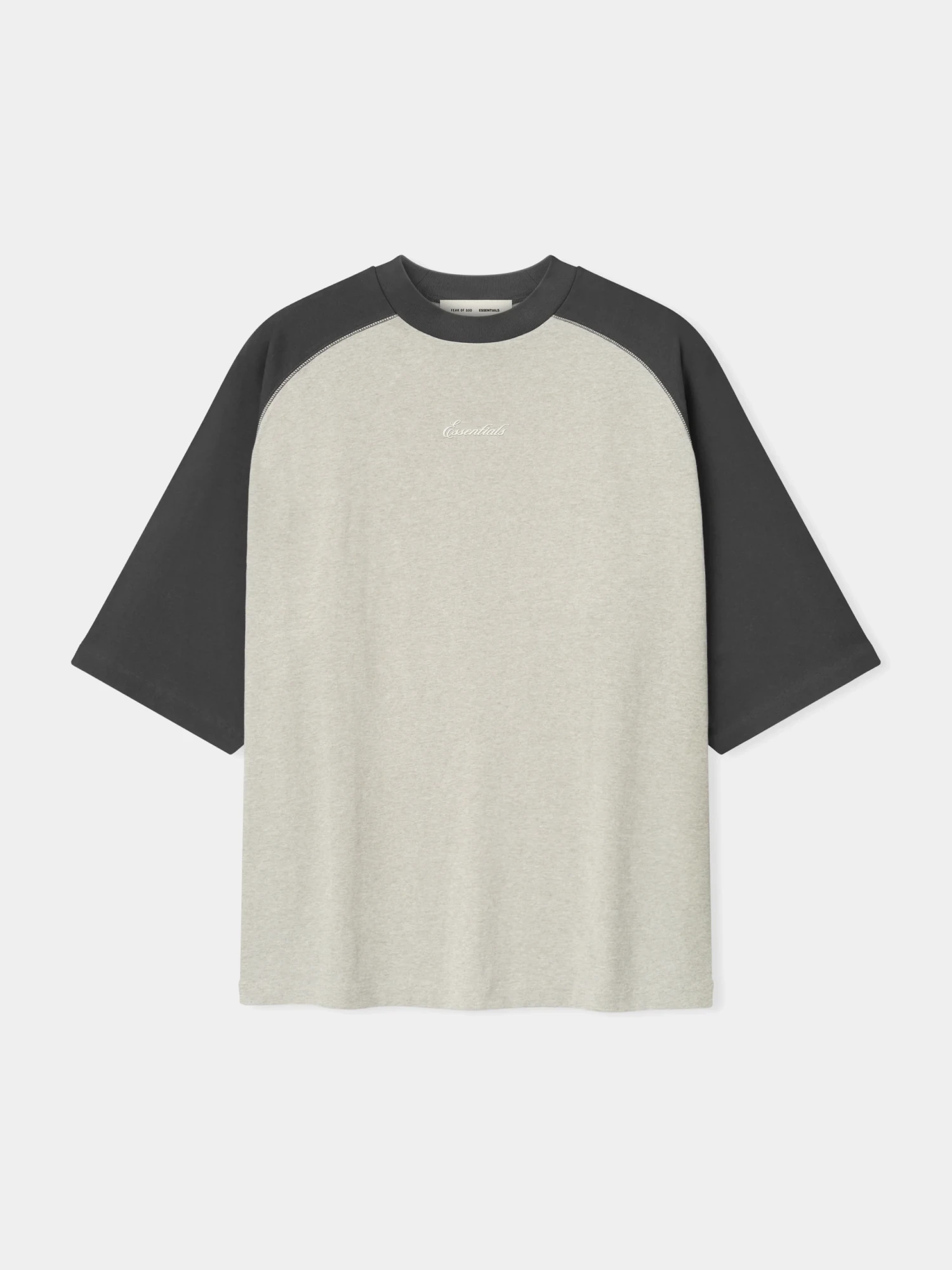 Футболка Fear of God ESSENTIALS Signature Iron Grey
