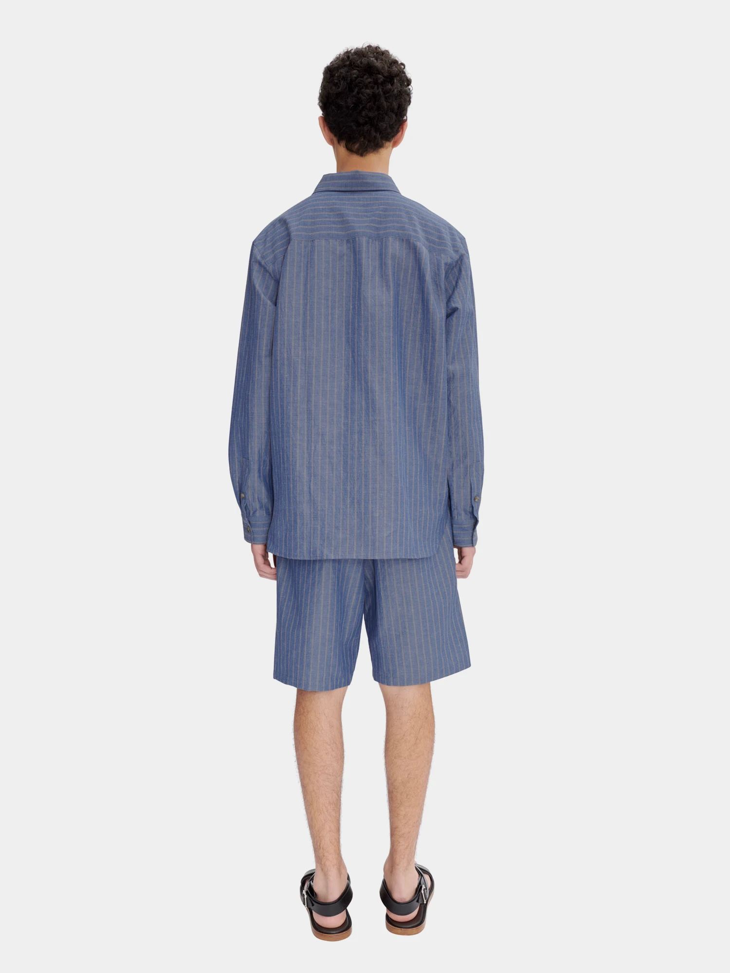 Рубашка A.P.C. Malo Blue