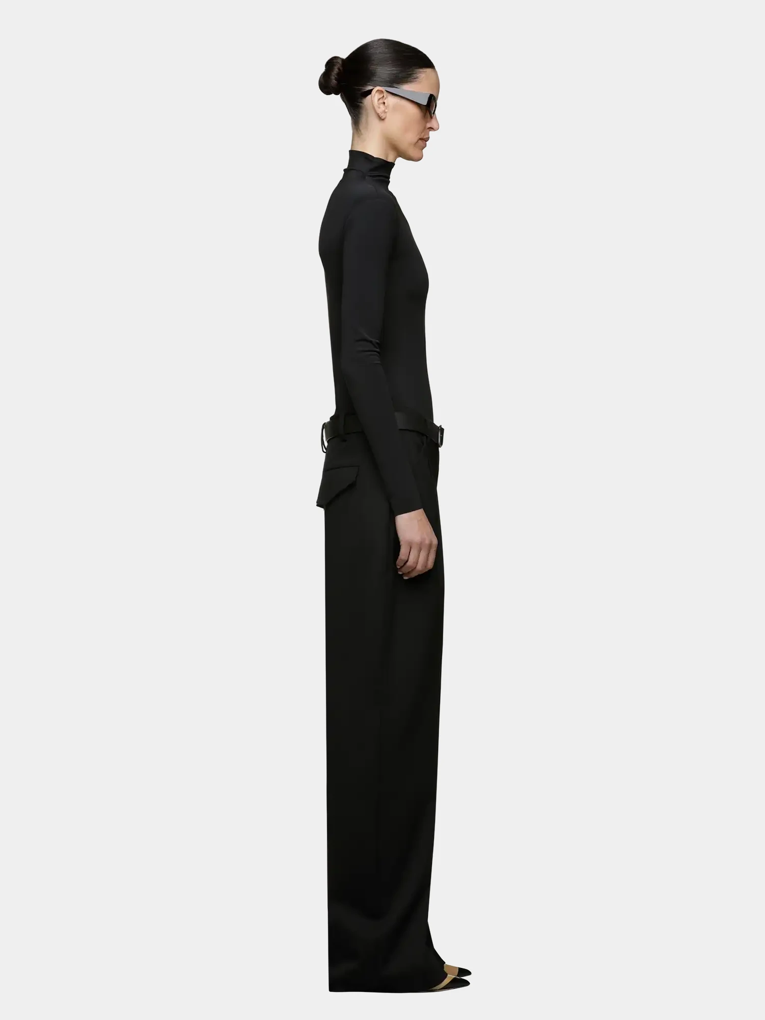 Брюки entire studios DC Black Wool