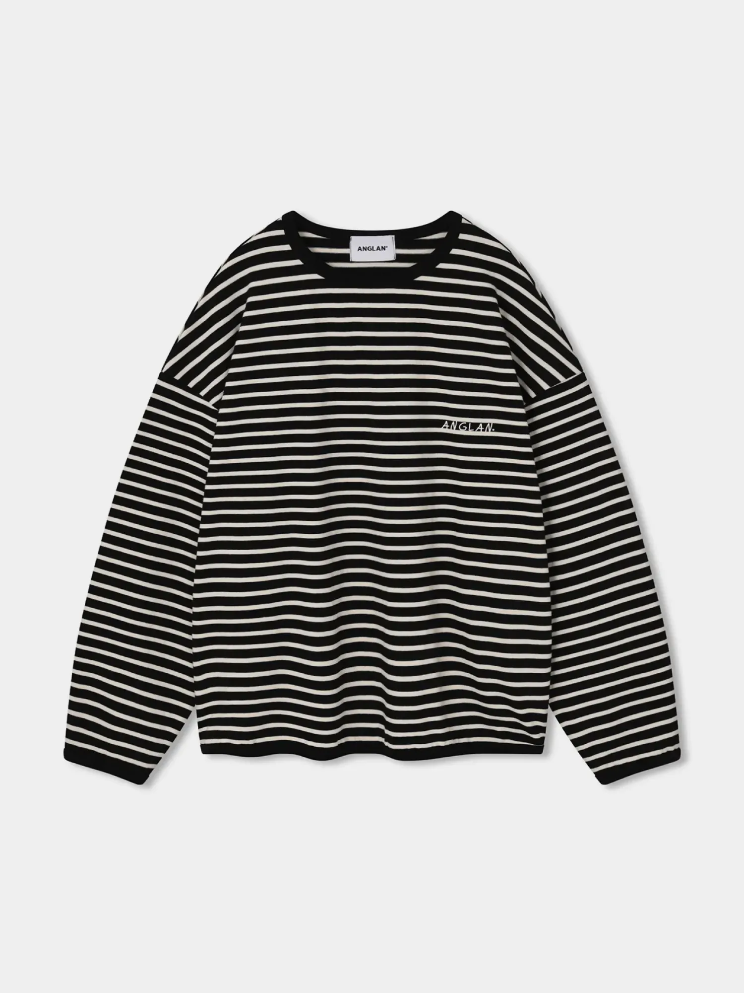 Лонгслив ANGLAN Striped Long Sleeve Black