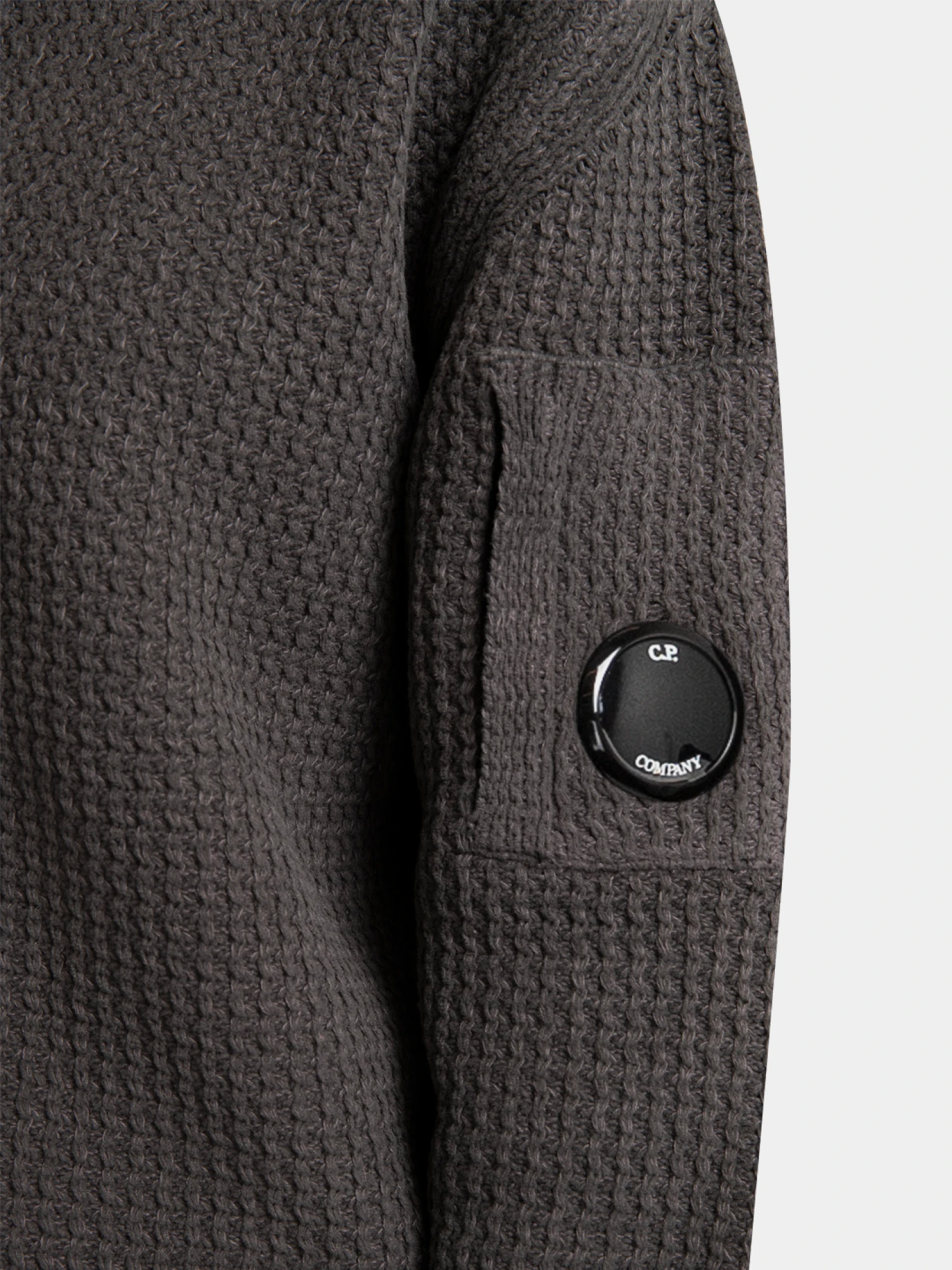 Кардиган C.P. Company Cotton Chenille Button Dark Shadow