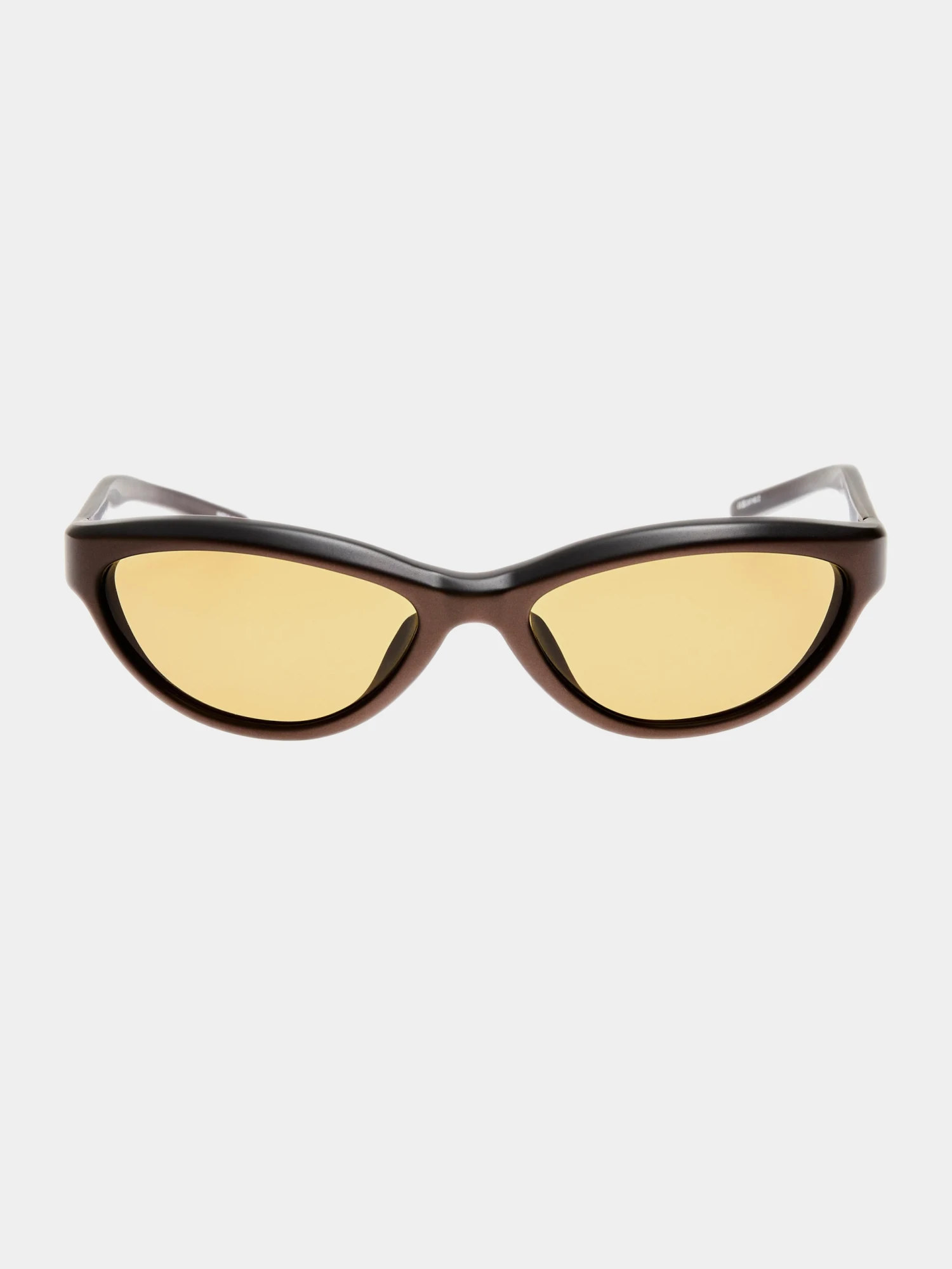 Очки JACQUEMUS Curvo Metallic Brown