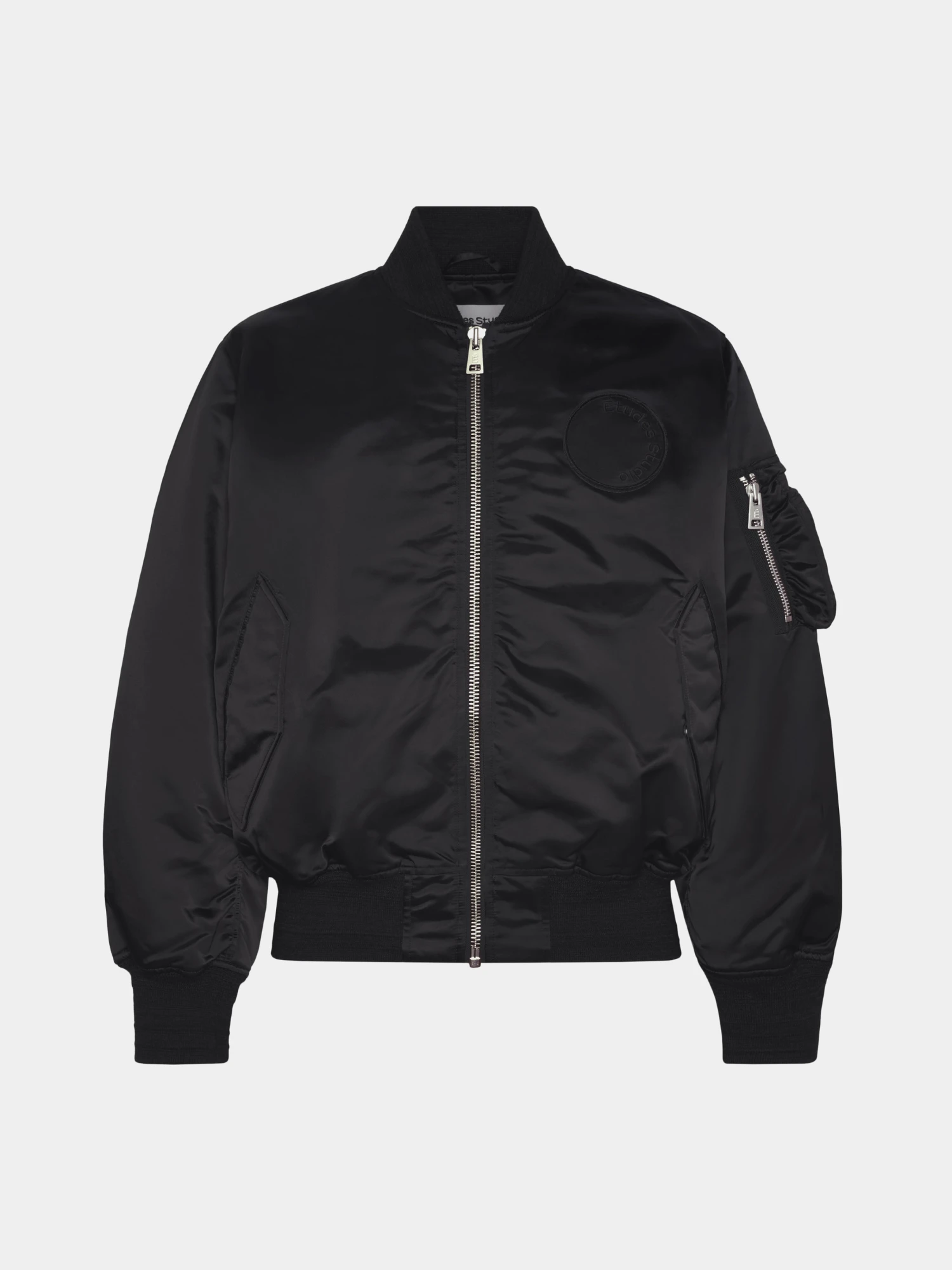 Бомбер Études Nylon Bomber Jacket Black