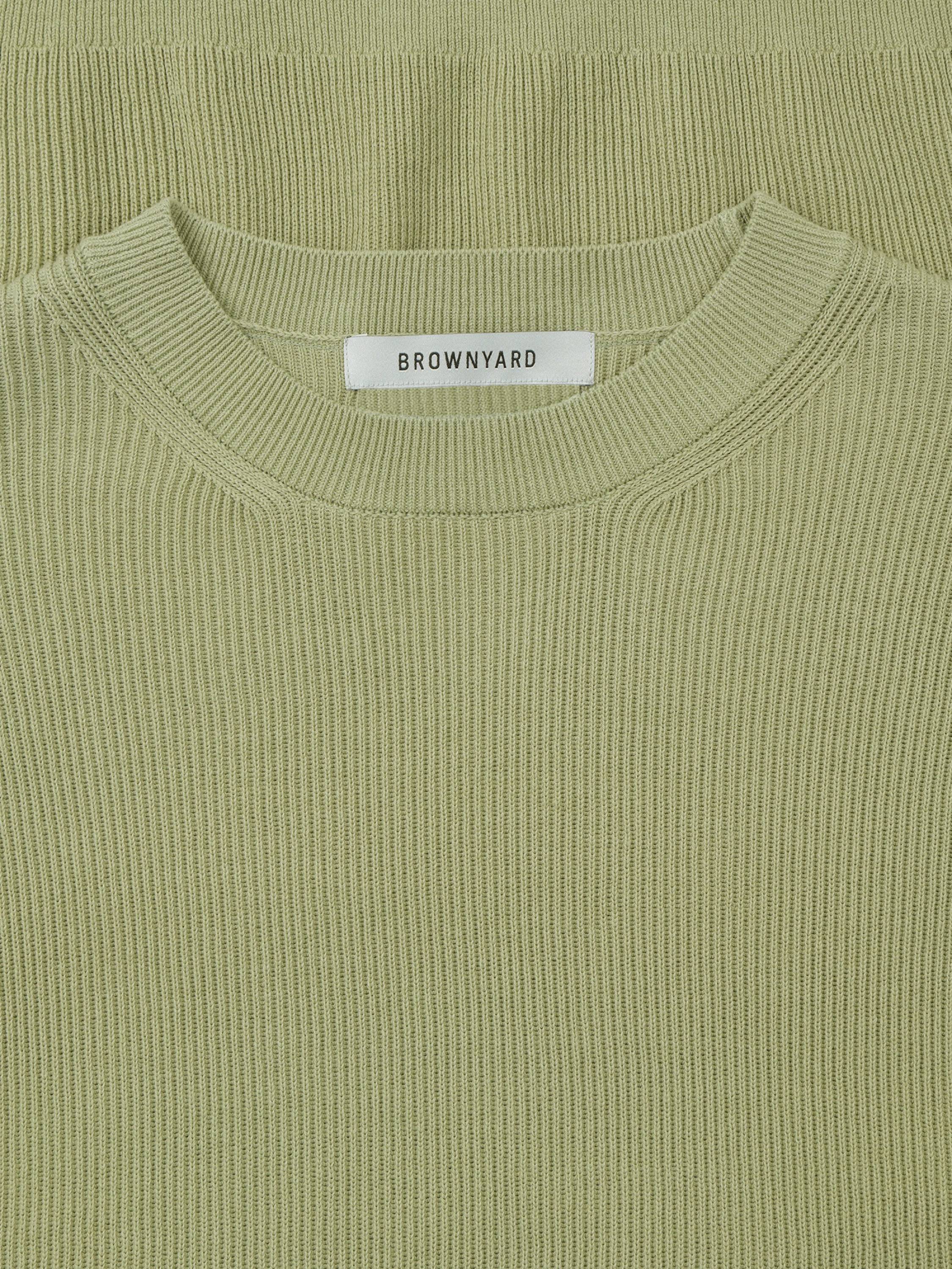 Свитшот BROWNYARD High Density Crewneck Olive Grey
