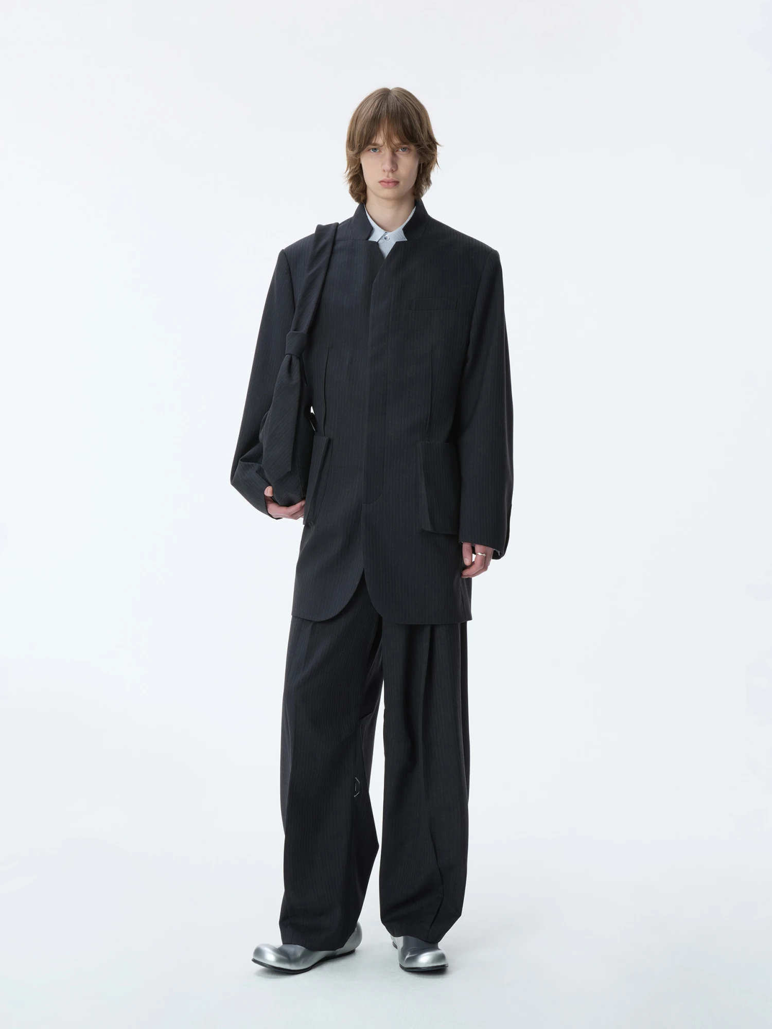 Брюки ADERERROR Slacks Product. 72 Charcoal