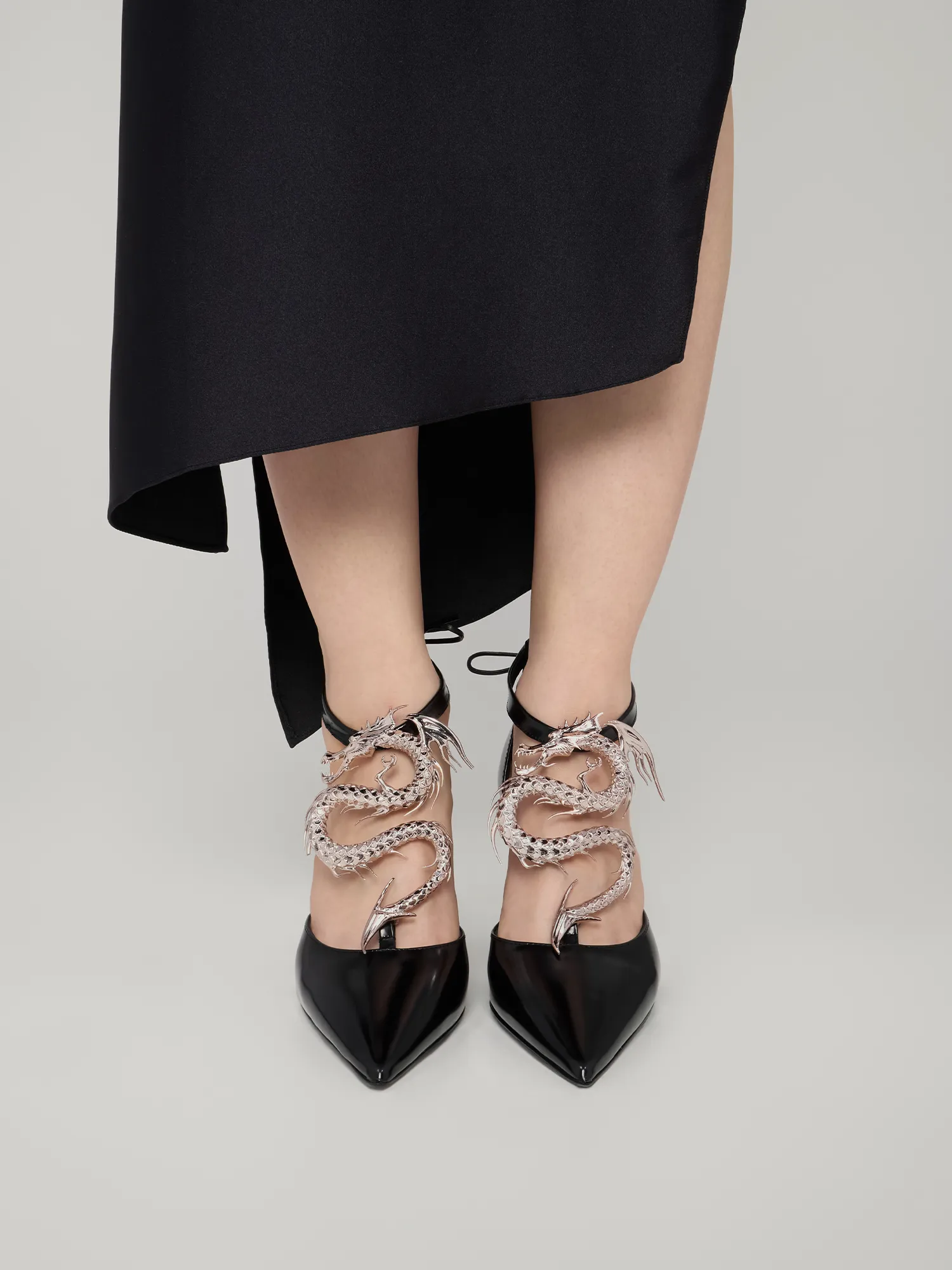 Женские туфли Coperni Dragon Wedge Pump Black