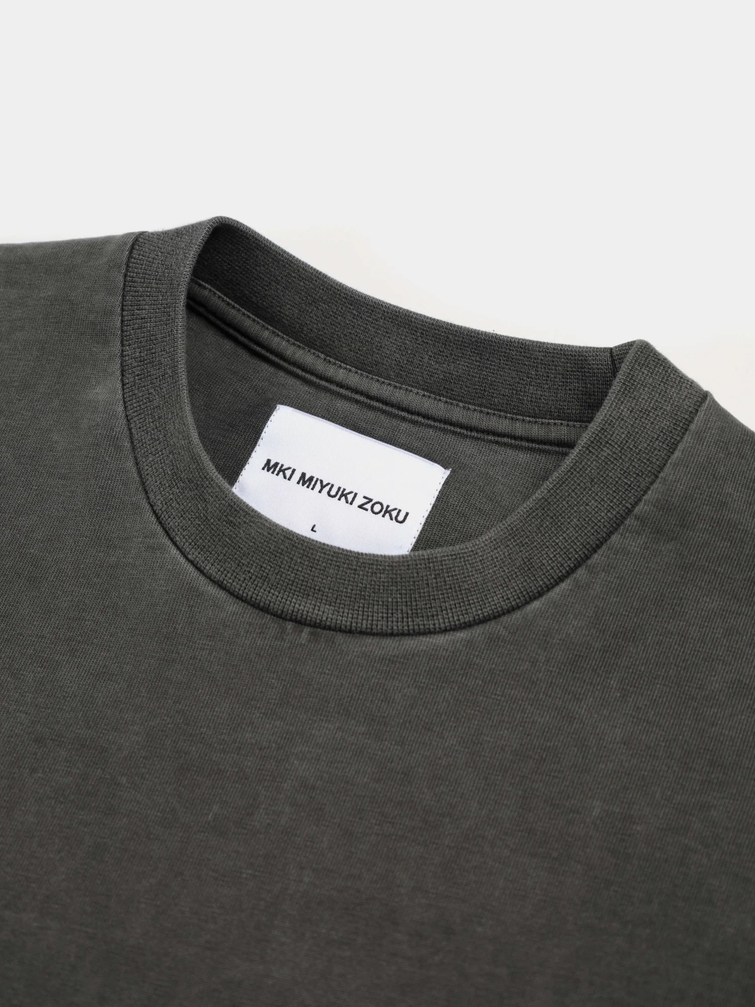 Лонгслив MKI MIYUKI ZOKU Design Studio L/S Pigment Black