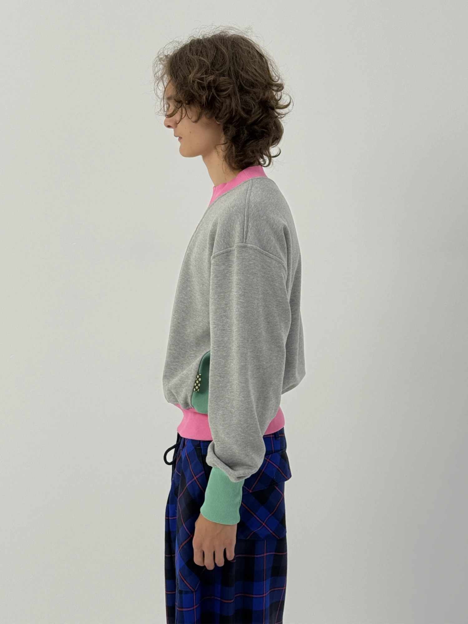 Свитшот Siniy Vsadnik Happy Sweatshirt Melange/Pink/Tiffany