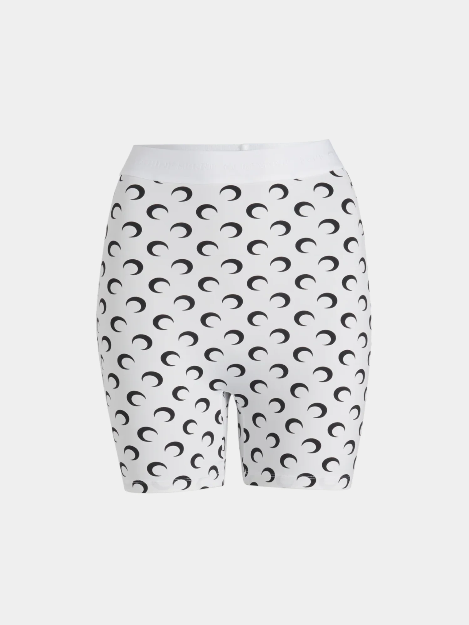 Женские шорты Marine Serre Recycled Moon Jersey Mini Optical White