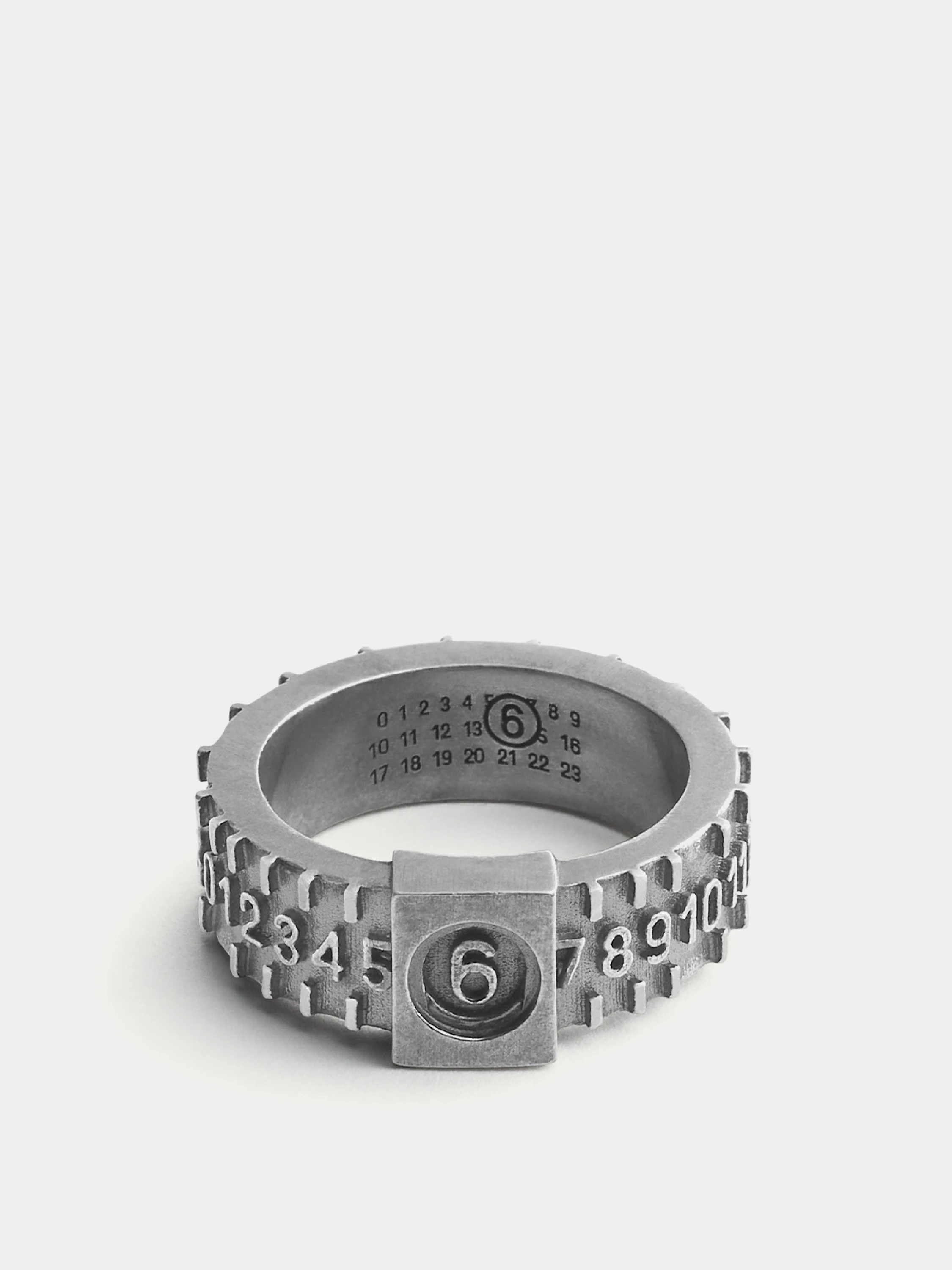 Кольцо MM6 Maison Margiela Brass Ring