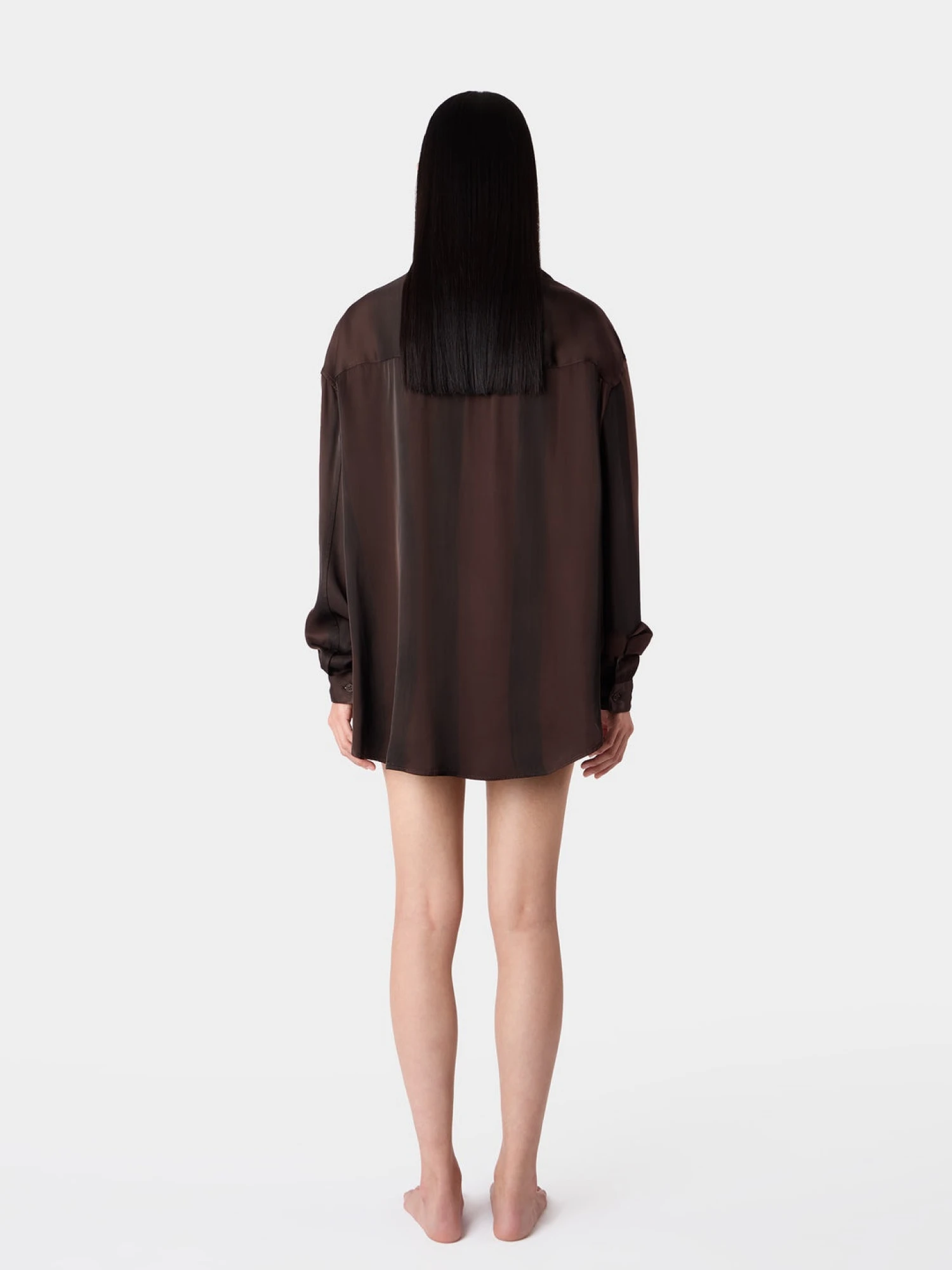 Рубашка Sunnei Over Shirt Brown