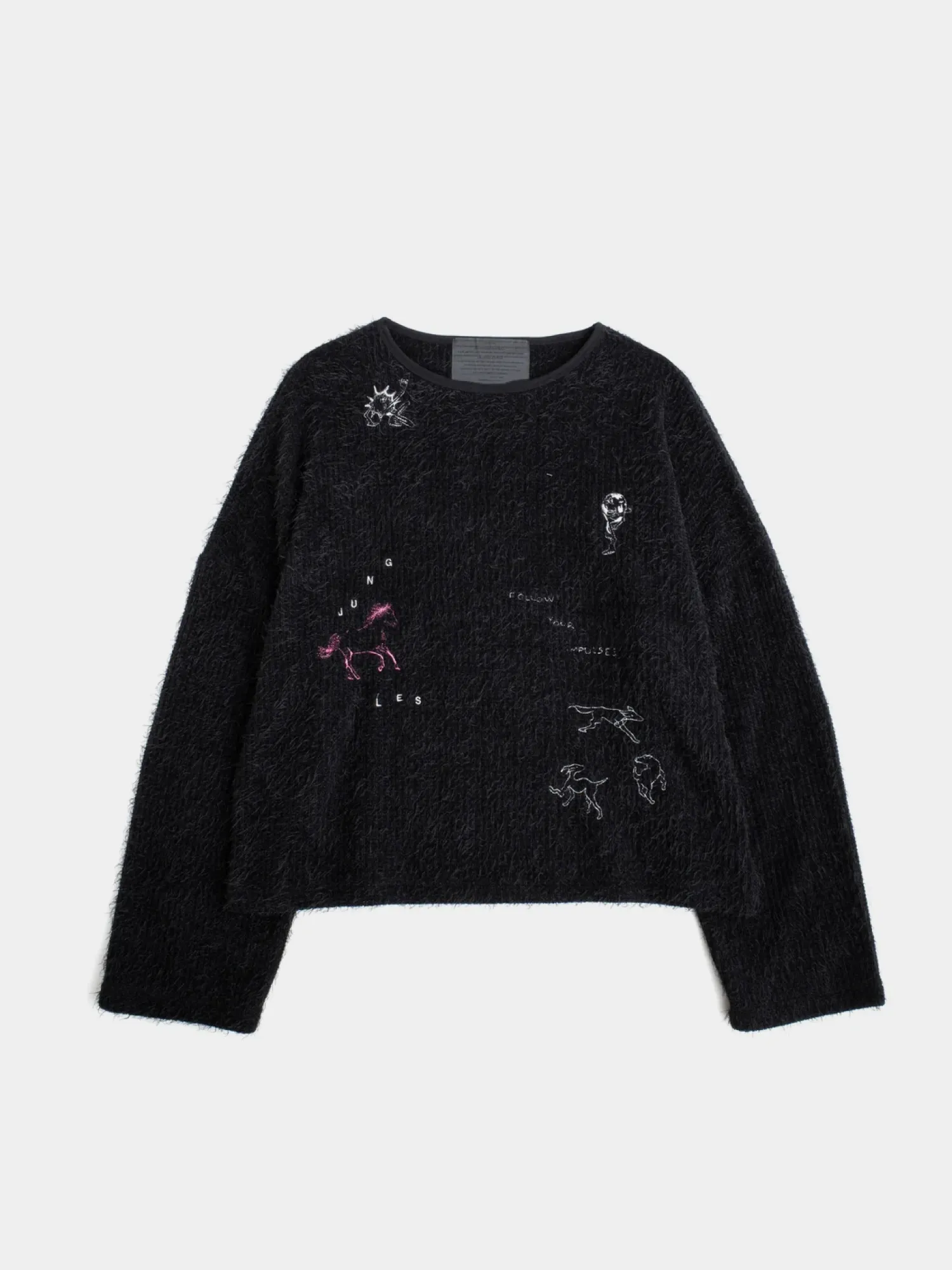 Свитер Jungles Jungles Impulses Boxy Black