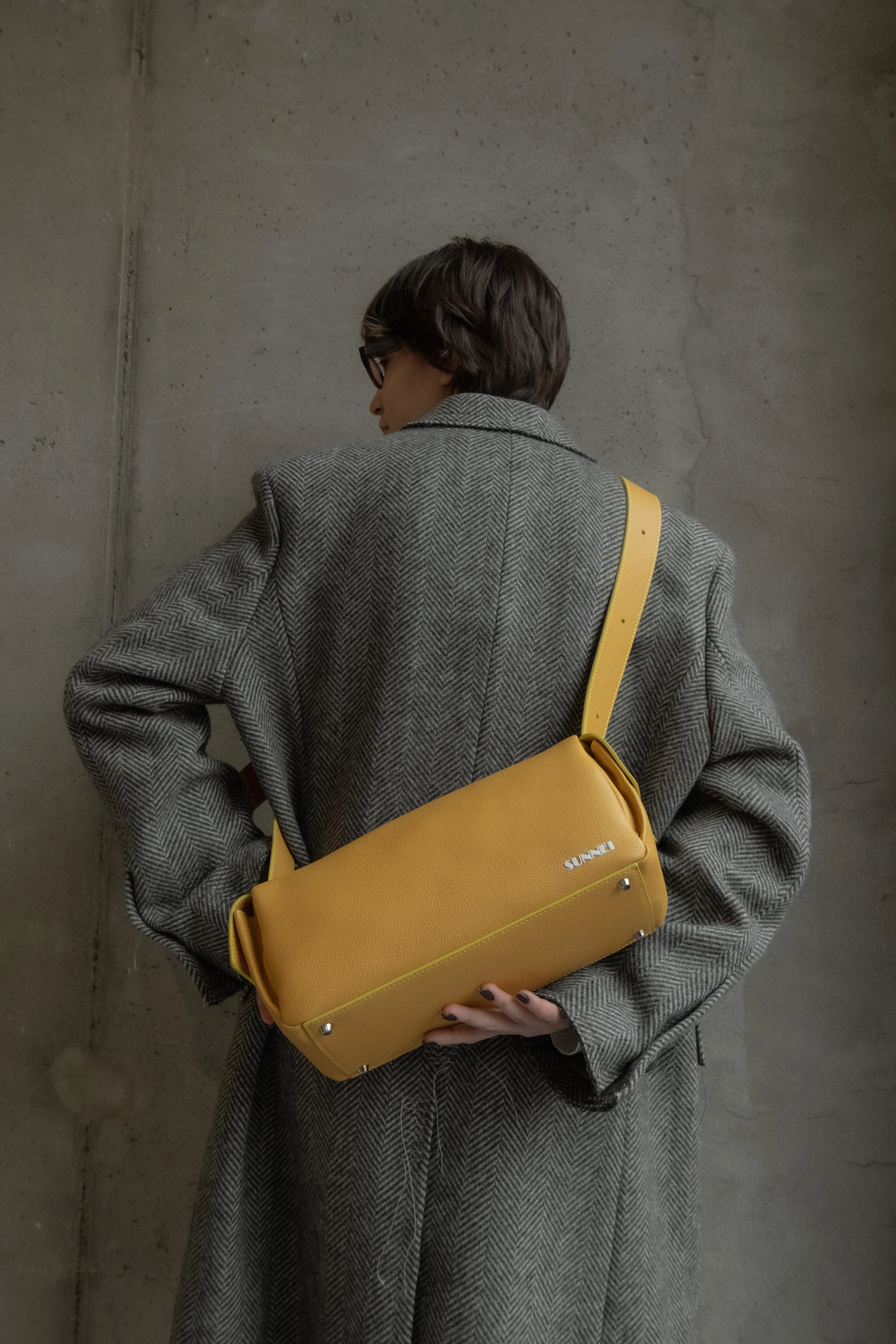 Сумка Sunnei Labauletto Yellow