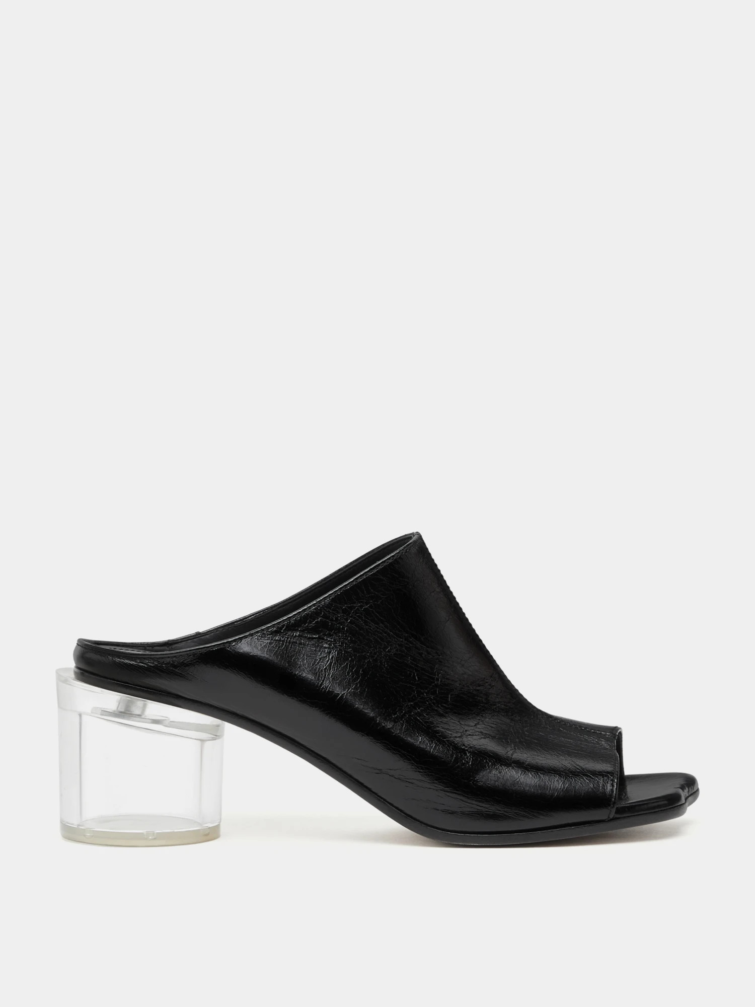 Женские мюли MM6 Maison Margiela Anatamic Black