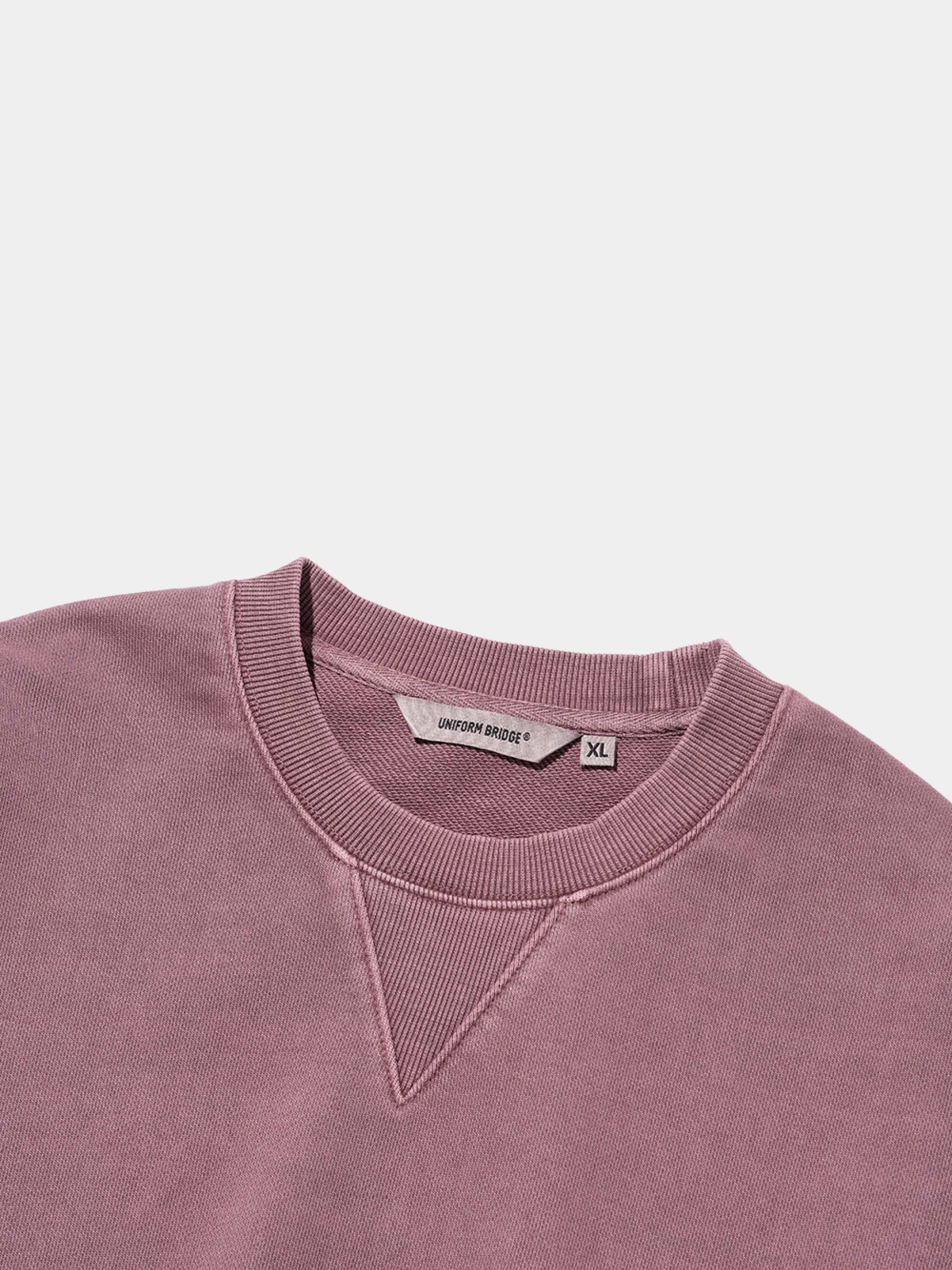 Свитшот Uniform Bridge Basic Dyeing Sweatshirt Pigment Red