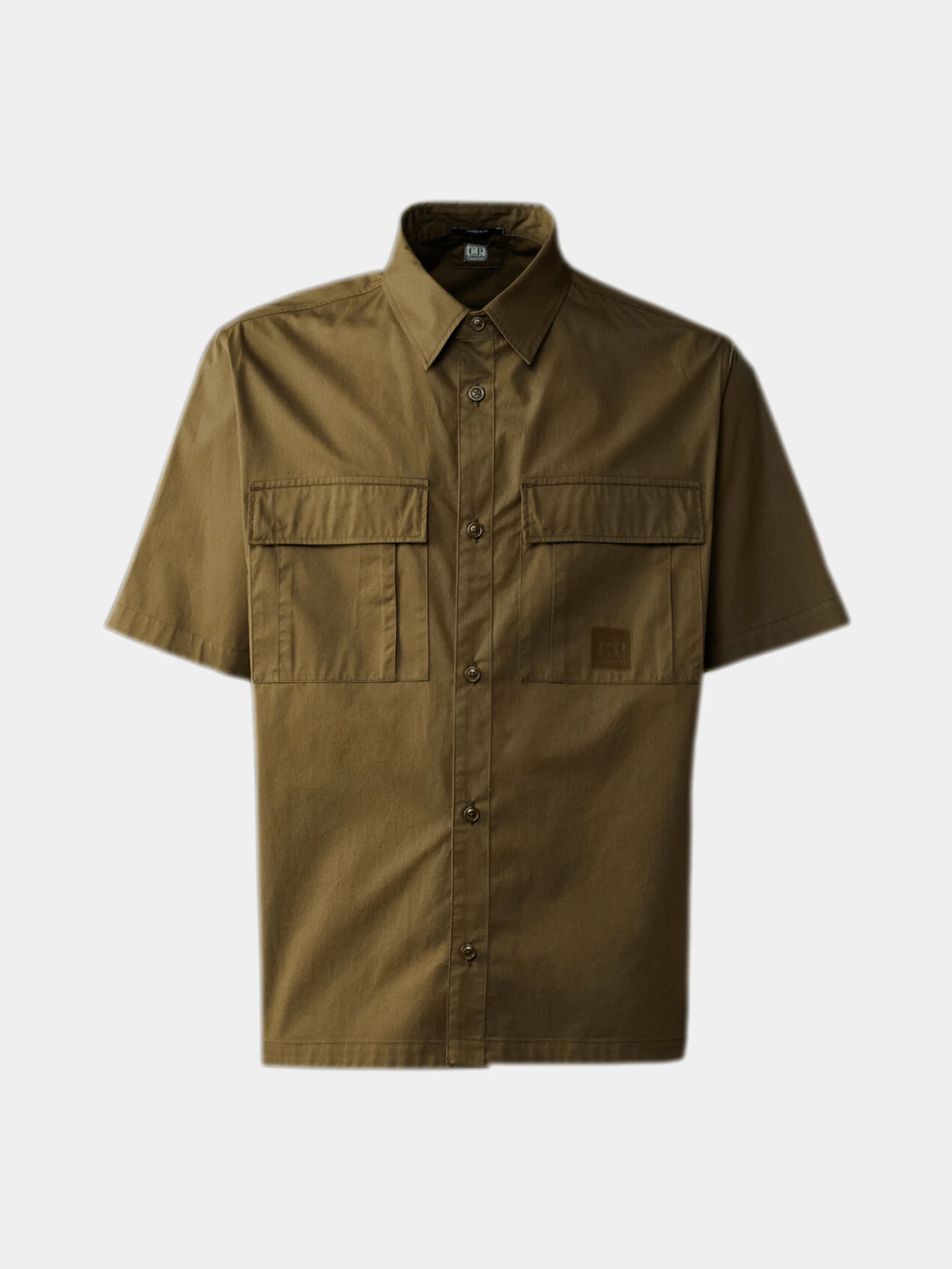 Рубашка C.P. Company The Metropolis Series Gabardine Ivy Green