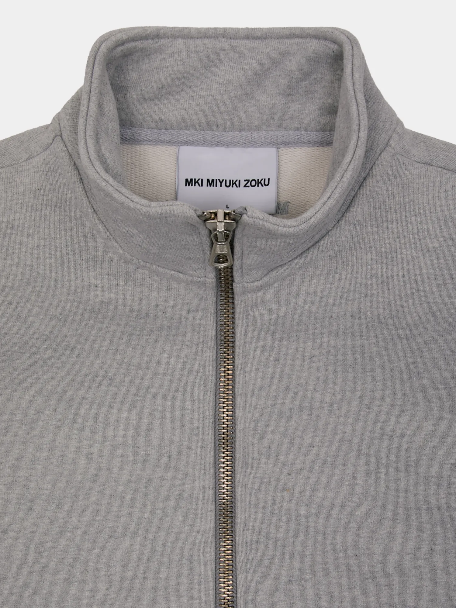 Халф-зип MKI MIYUKI ZOKU 800 GSM Superweight Grey
