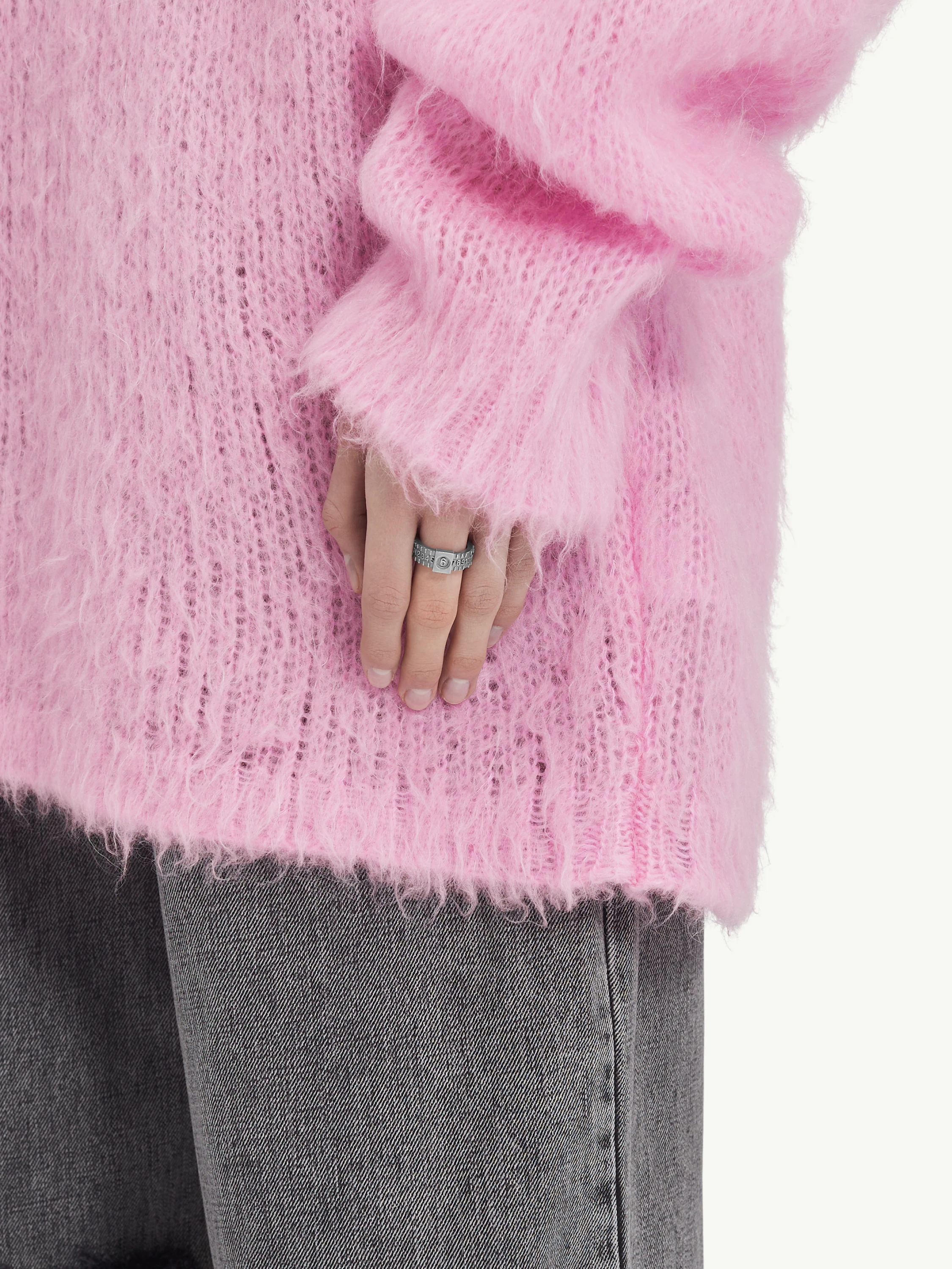 Кольцо MM6 Maison Margiela Brass Ring