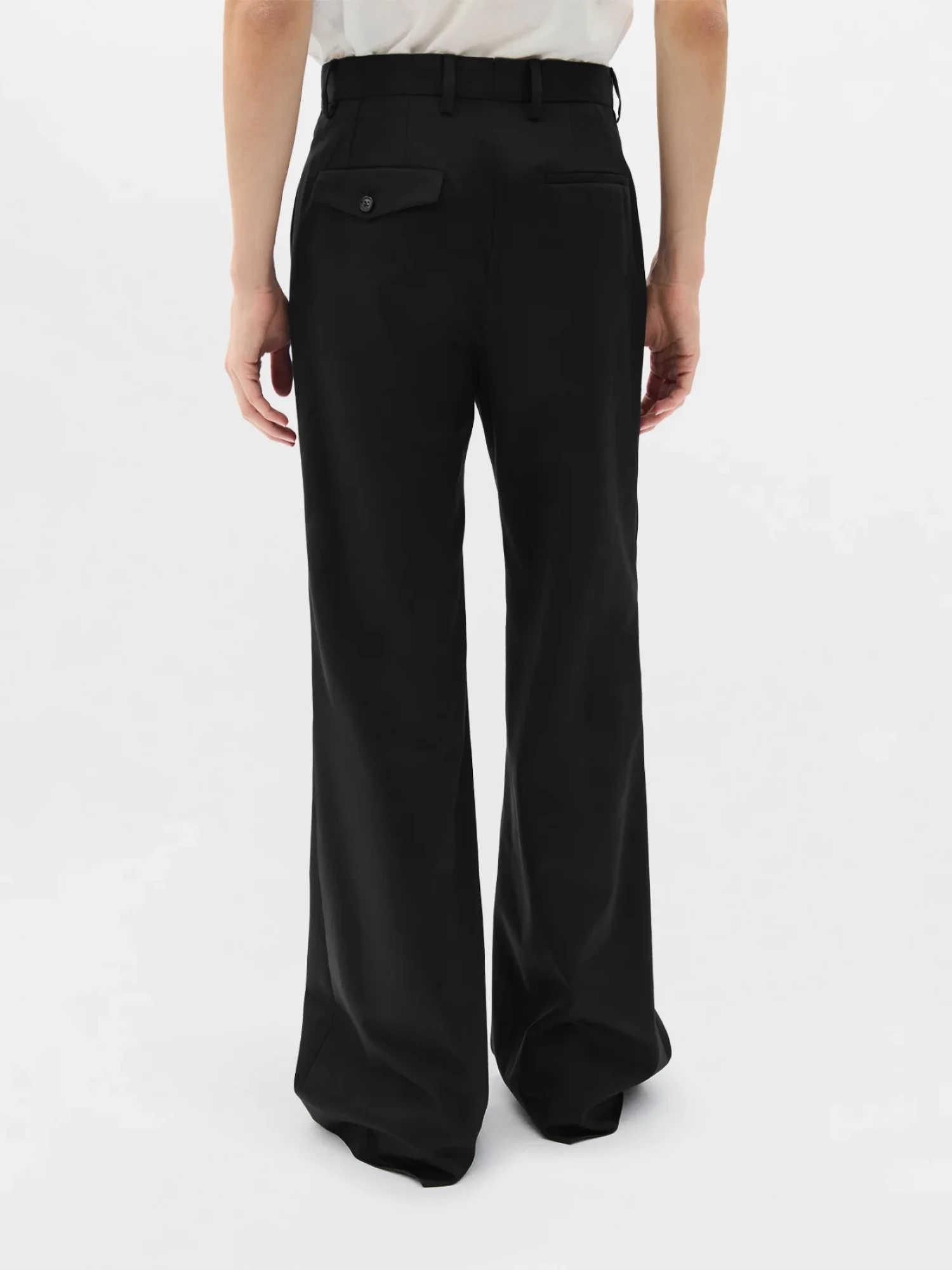 Брюки Ann Demeulemeester Darius Relaxed Black