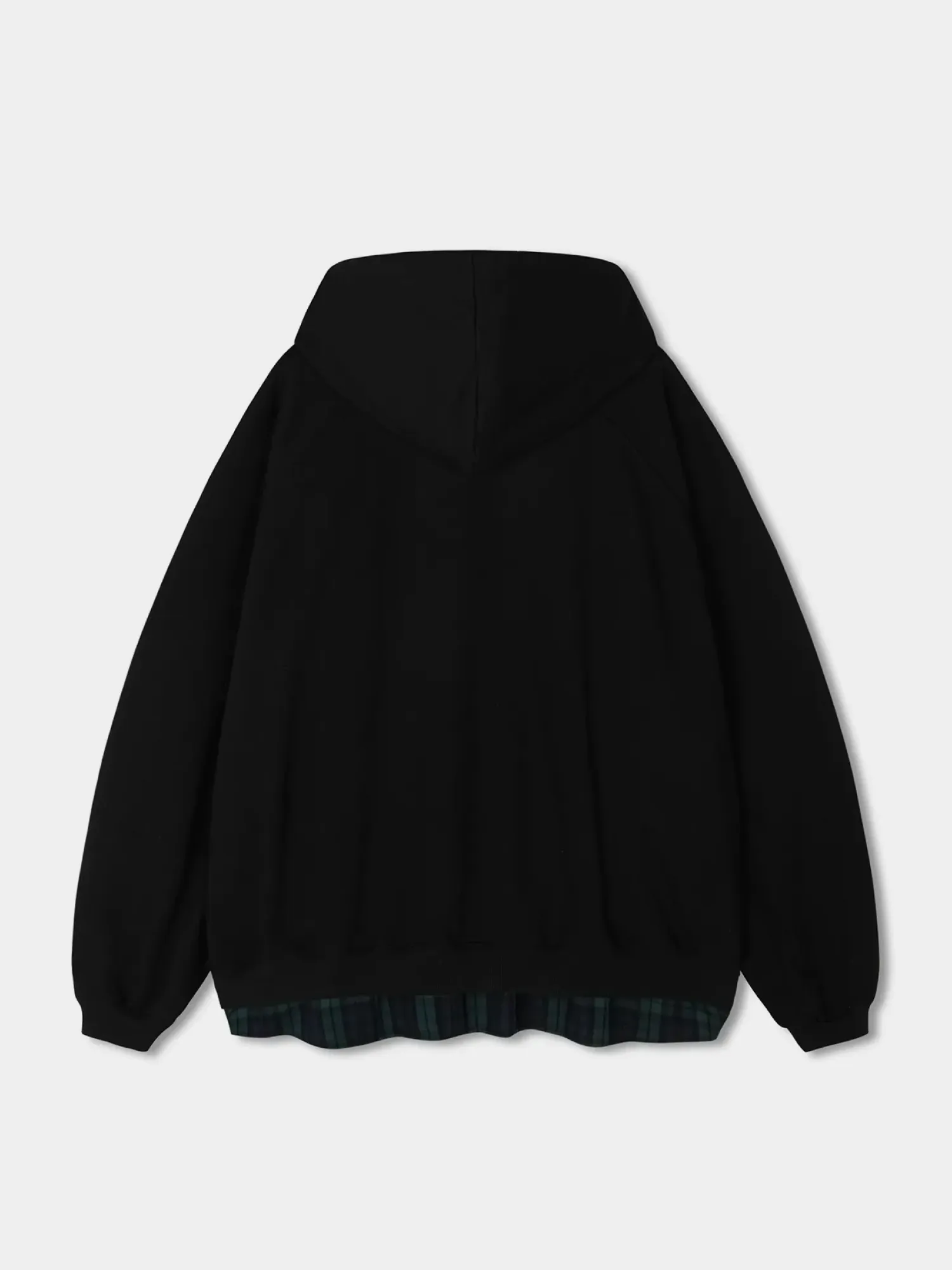Худи ANGLAN Snake Print Shirt Layered Black