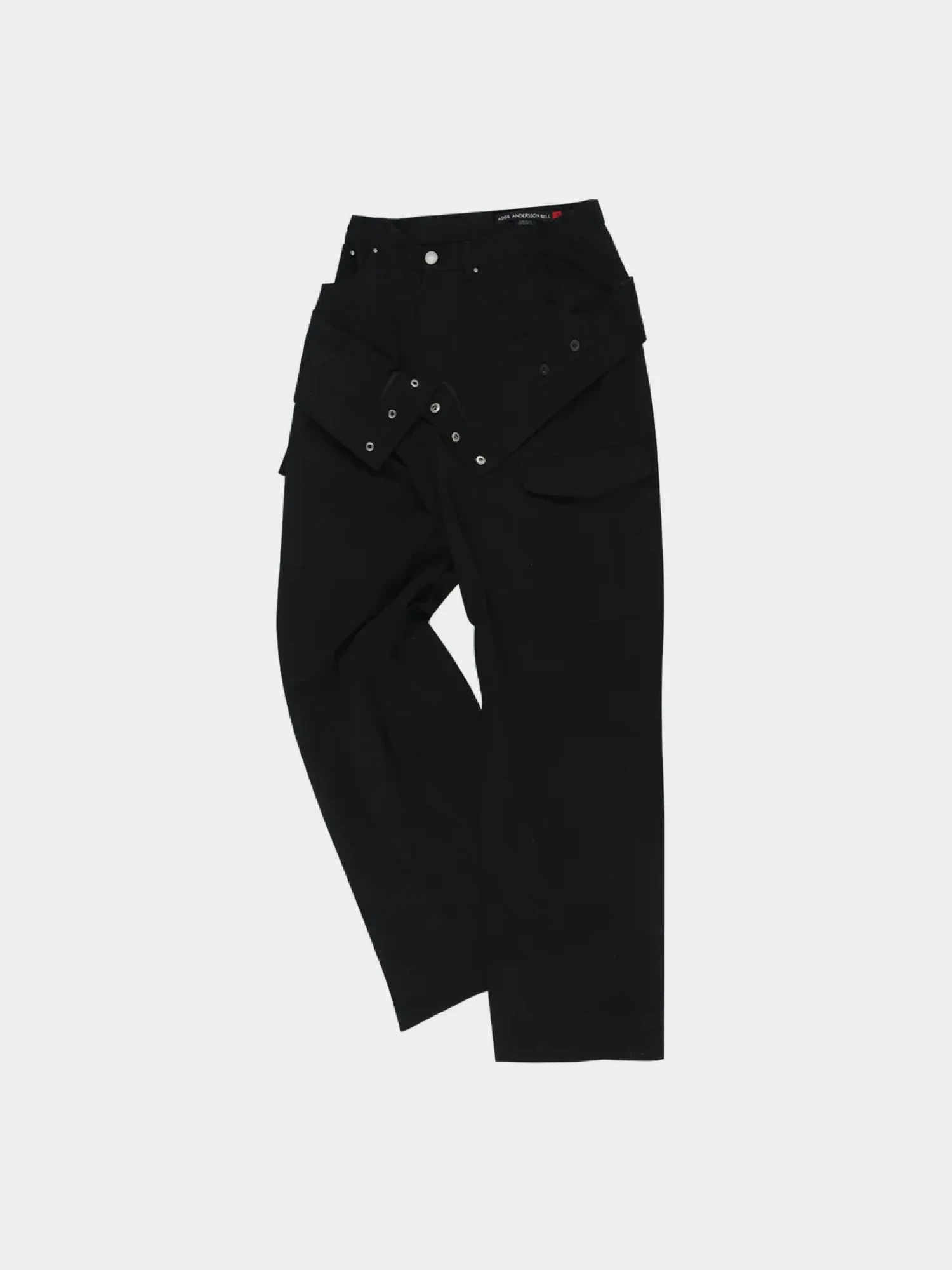 Джинсы Andersson Bell Double Waist Work Wide-Leg Black