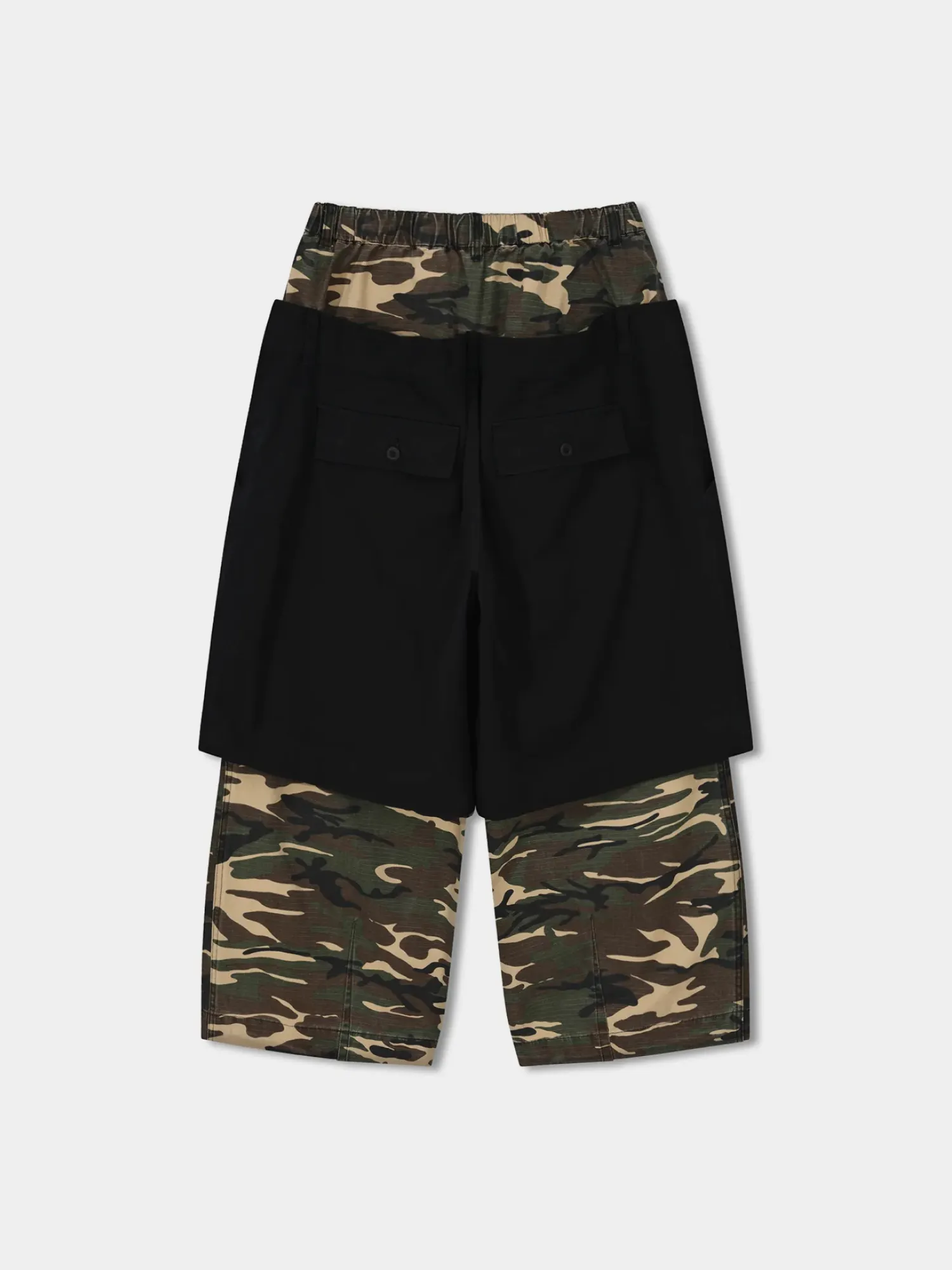 Брюки ANGLAN Double Waist Layered Pants Camo