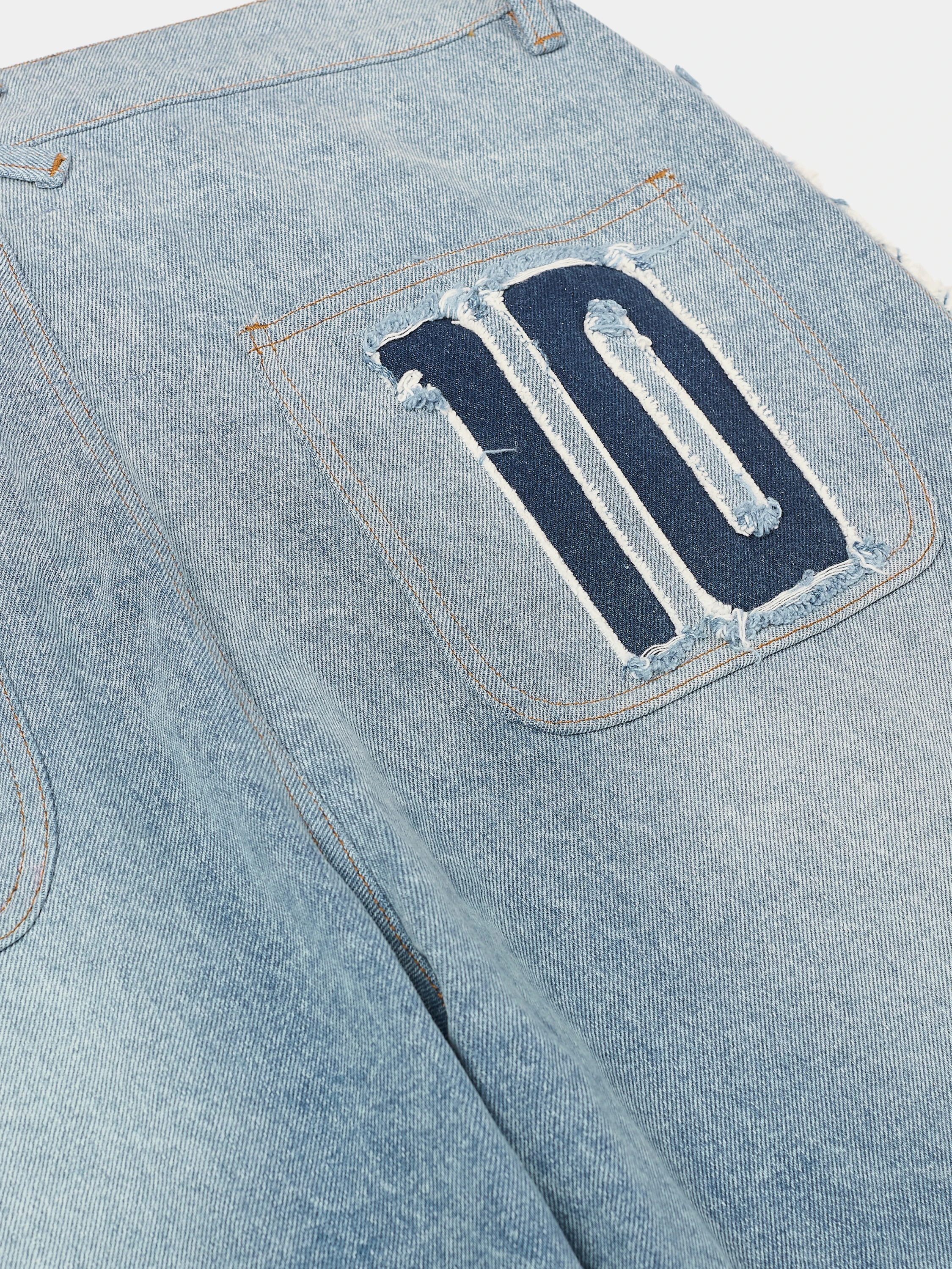 Джинсы KidSuper Ronaldinho x KidSuper Stripe Blue