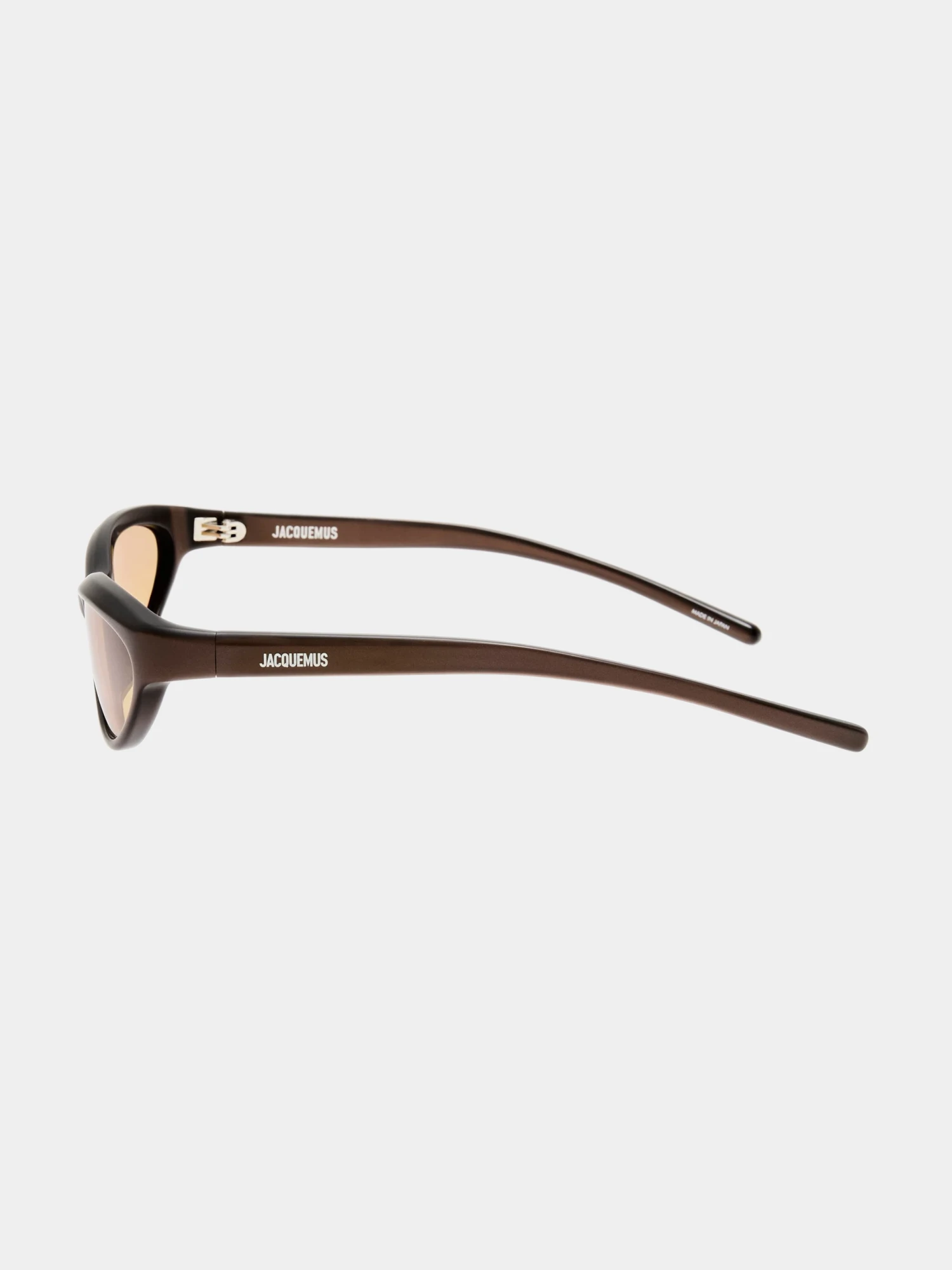Очки JACQUEMUS Curvo Metallic Brown