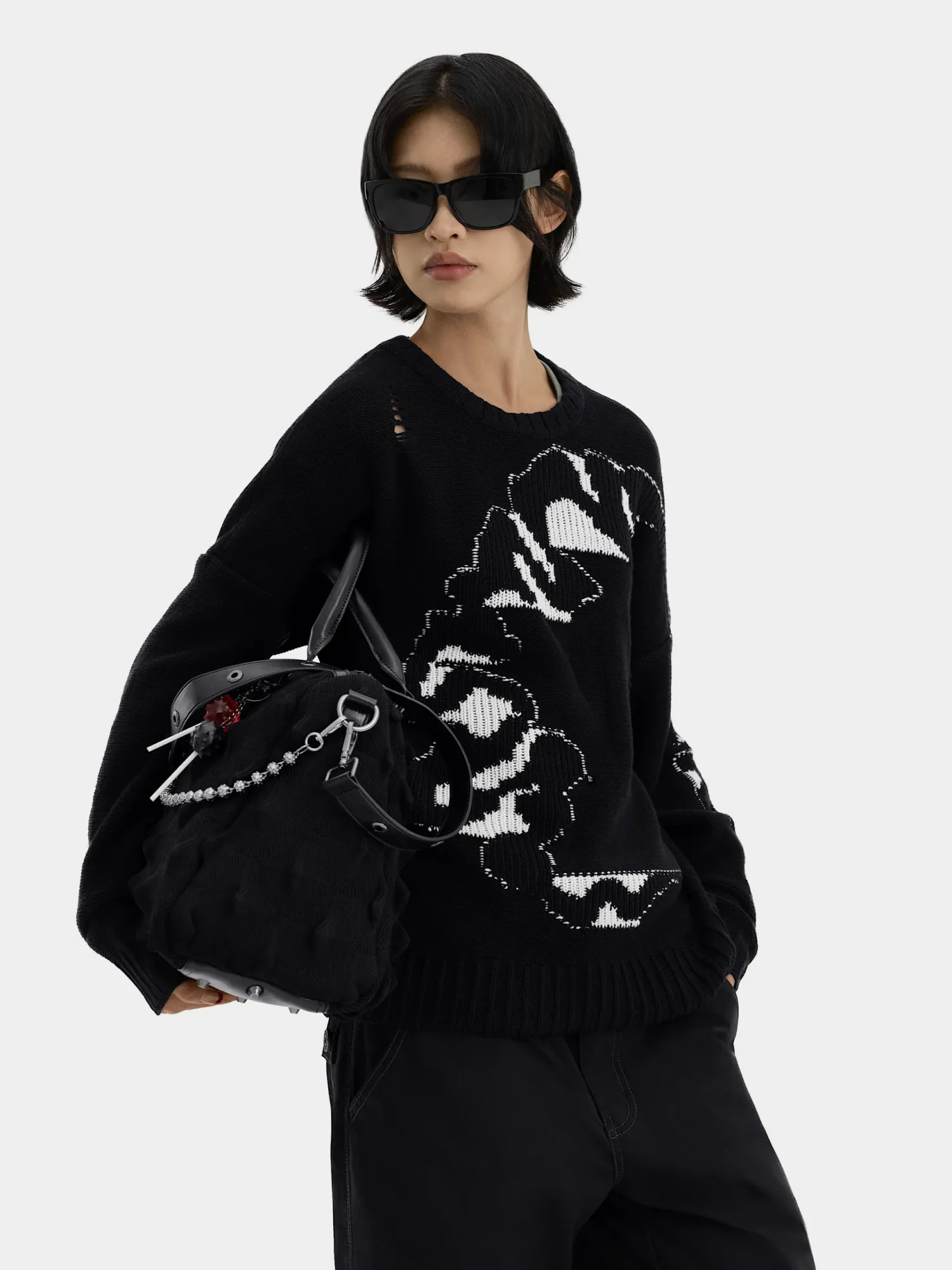 Свитер MADFRENZY CORTEX Black