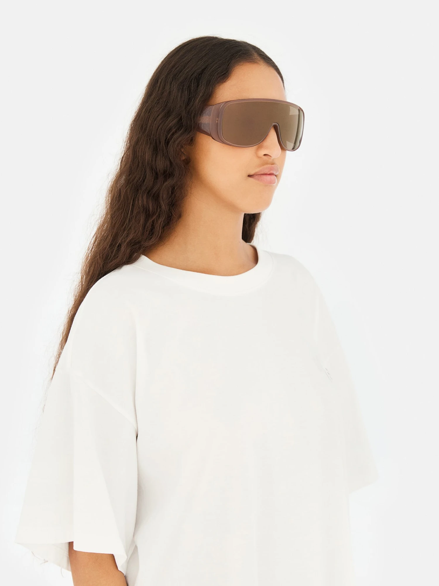 Очки MM6 Maison Margiela Mask Brown