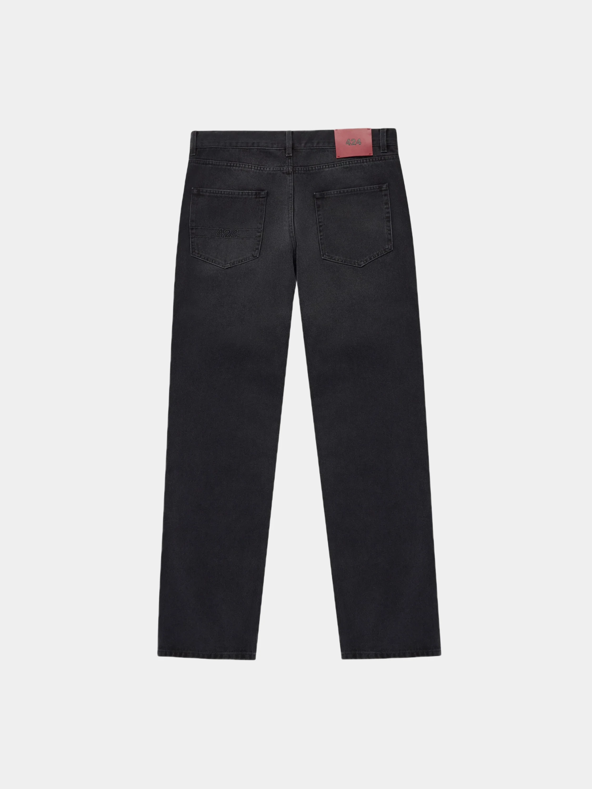 Джинсы 424 Denim Baggy Fit Skou Light Black