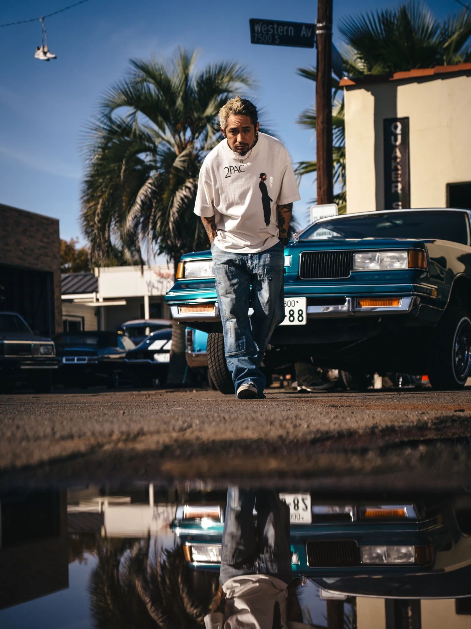 Футболка SAINT MXXXXXX 2Pac SS Tee White