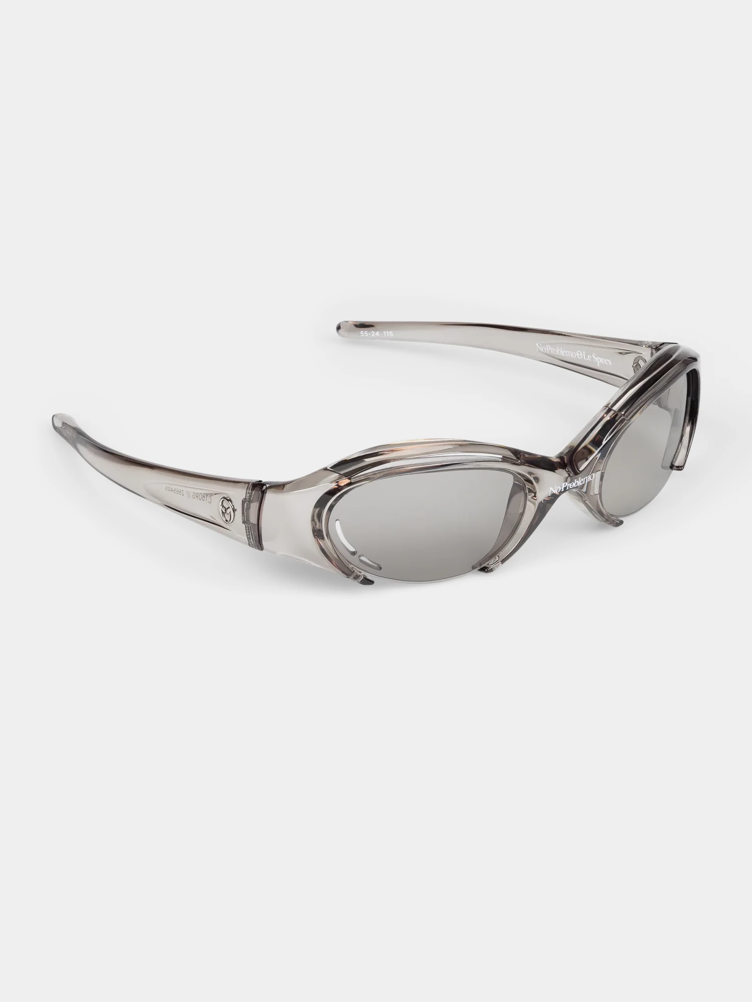 Очки NO PROBLEMO x LE SPECS Cyborg Smoke/Smoke Tint